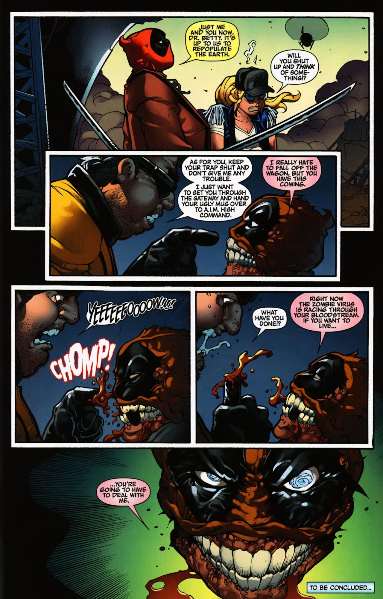 Read online Deadpool: Merc With a Mouth comic -  Issue #12 - 24