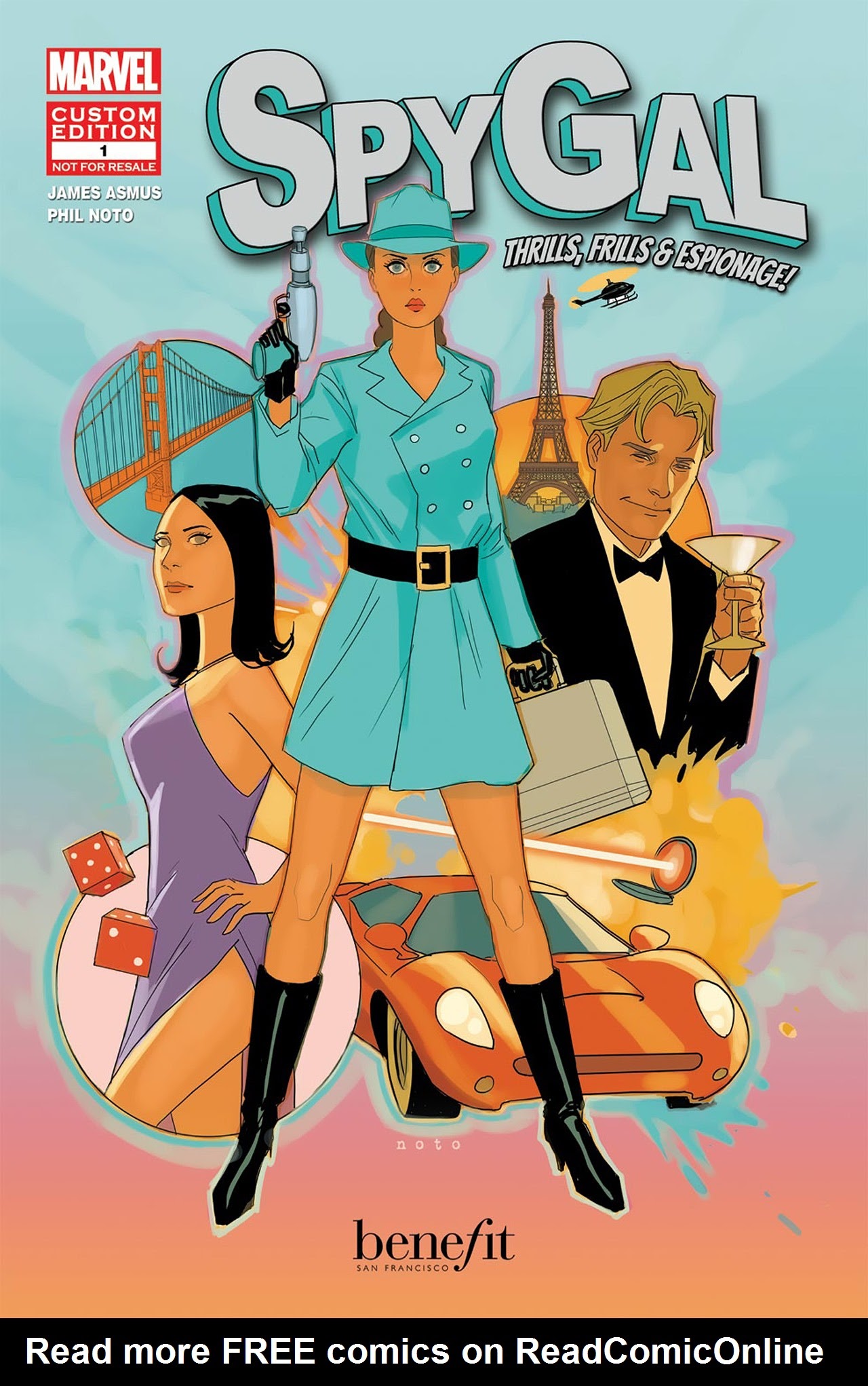 Read online SpyGal: Thrills, Frills & Espionage comic -  Issue #1 - 1
