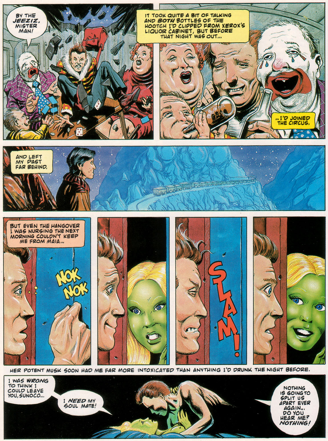Read online Marvel Graphic Novel comic -  Issue #10 - Heartburst - 14