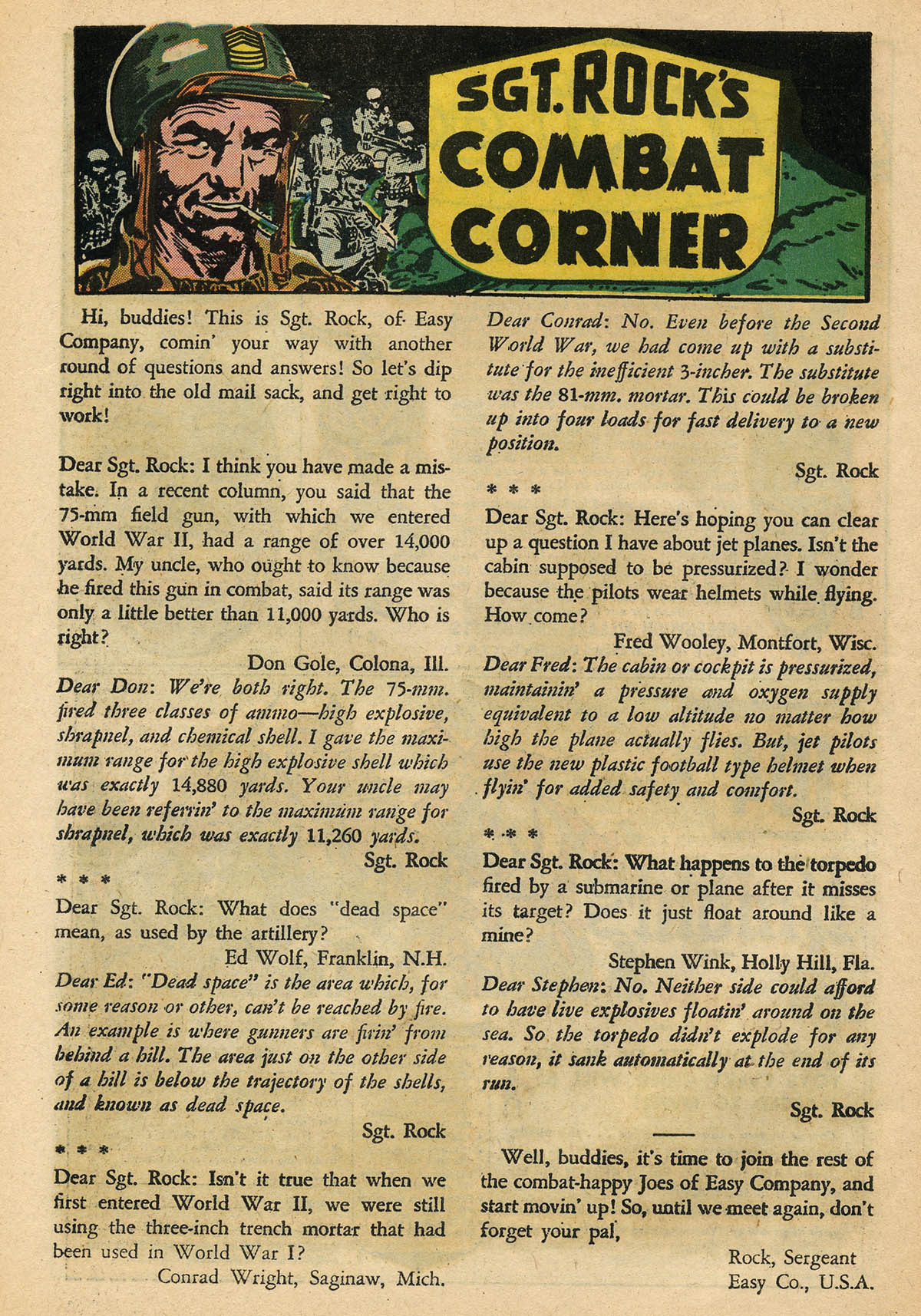 Read online Our Army at War (1952) comic -  Issue #124 - 26