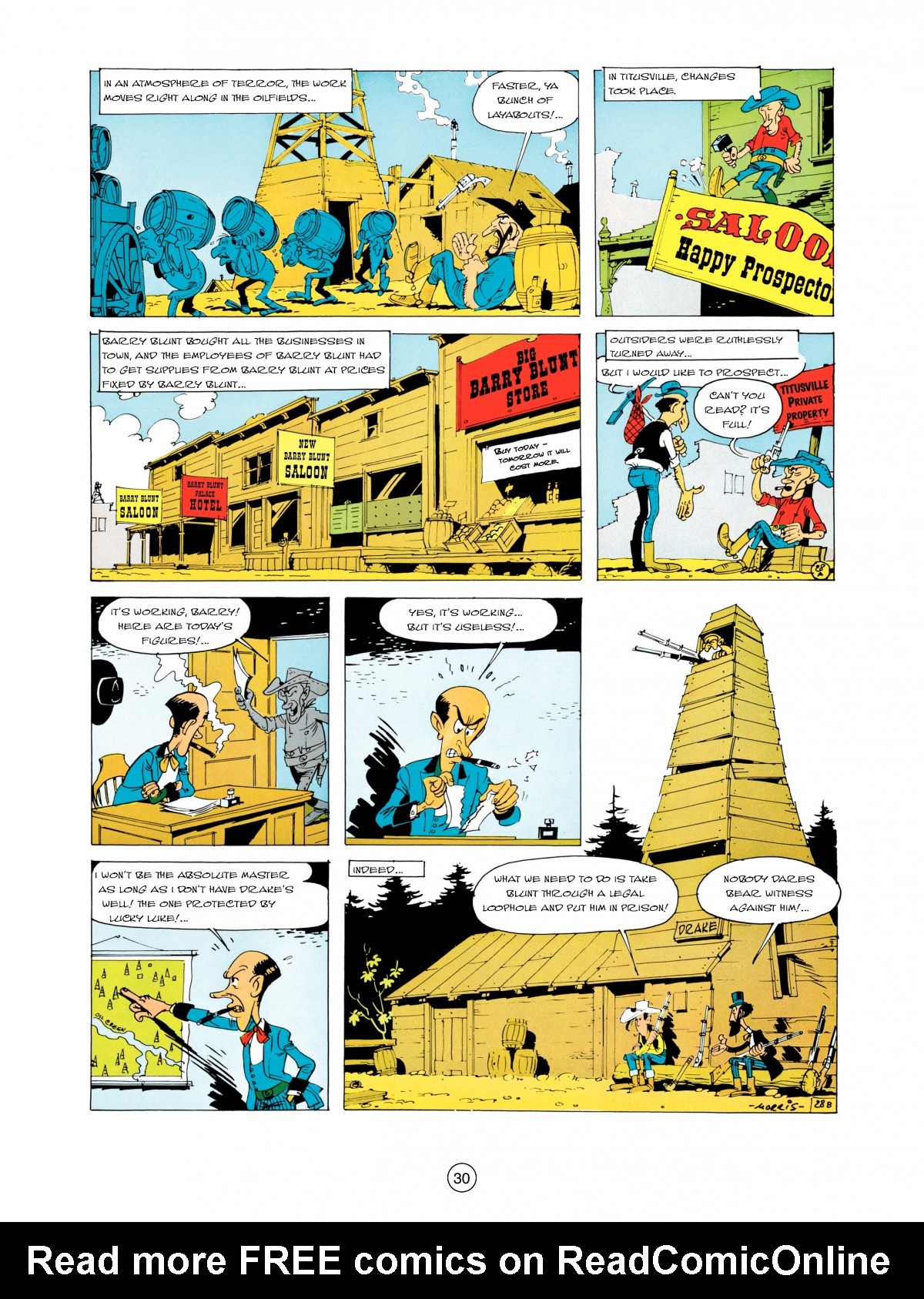 Read online A Lucky Luke Adventure comic -  Issue #5 - 32