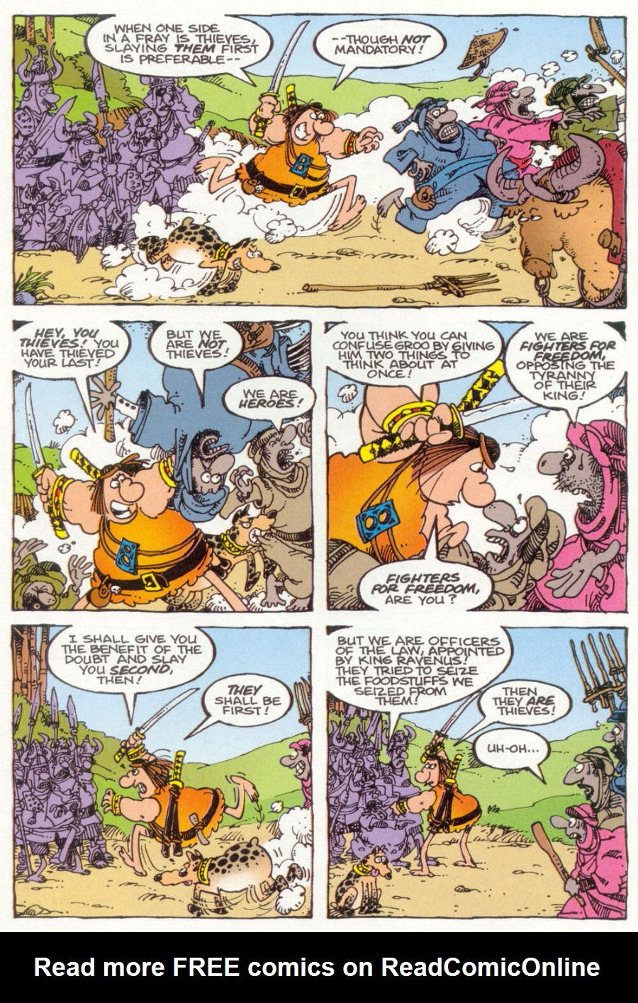 Read online Sergio Aragonés' Groo And Rufferto comic -  Issue #1 - 6