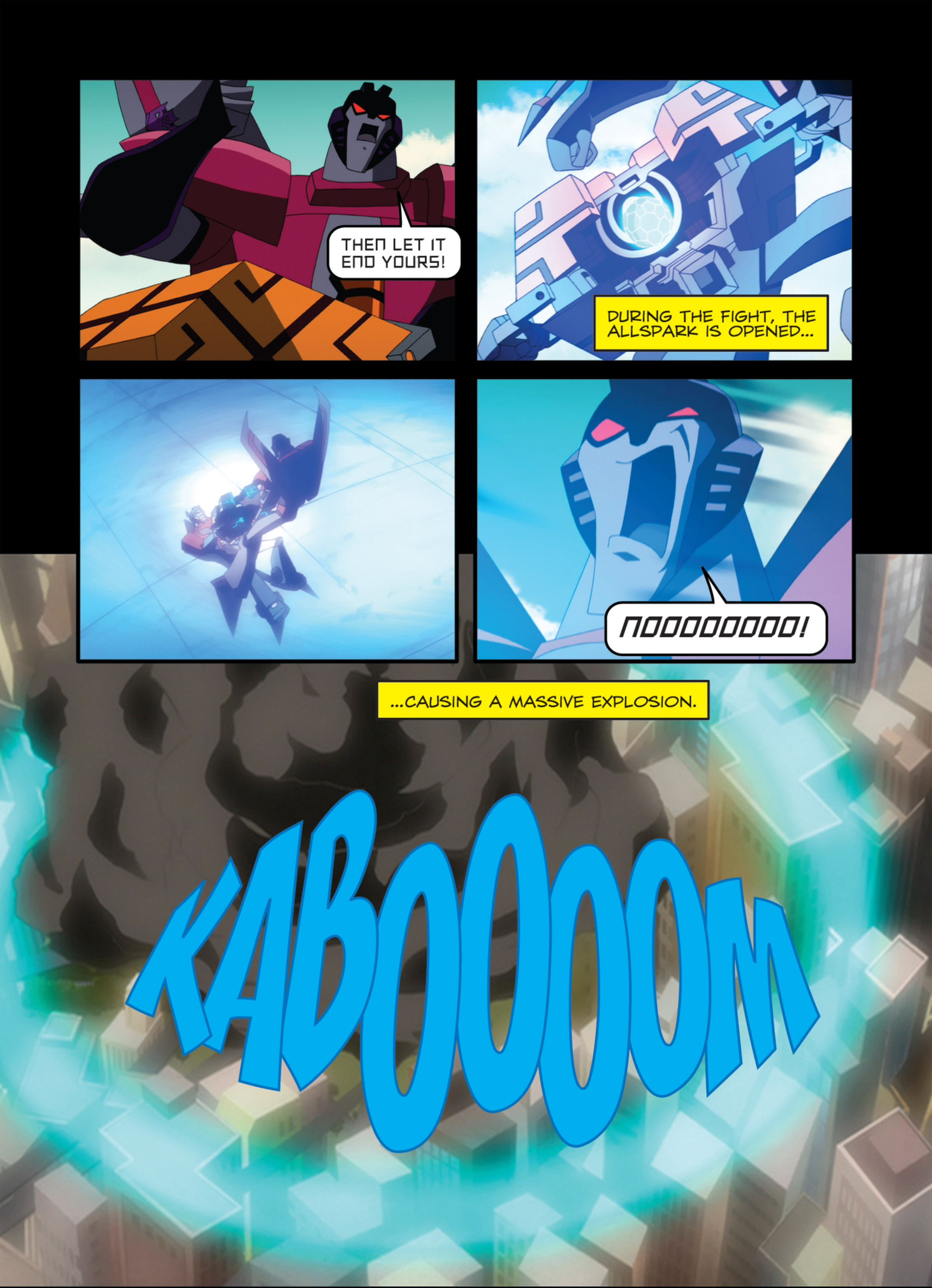 Read online Transformers Animated comic -  Issue #1 - 111