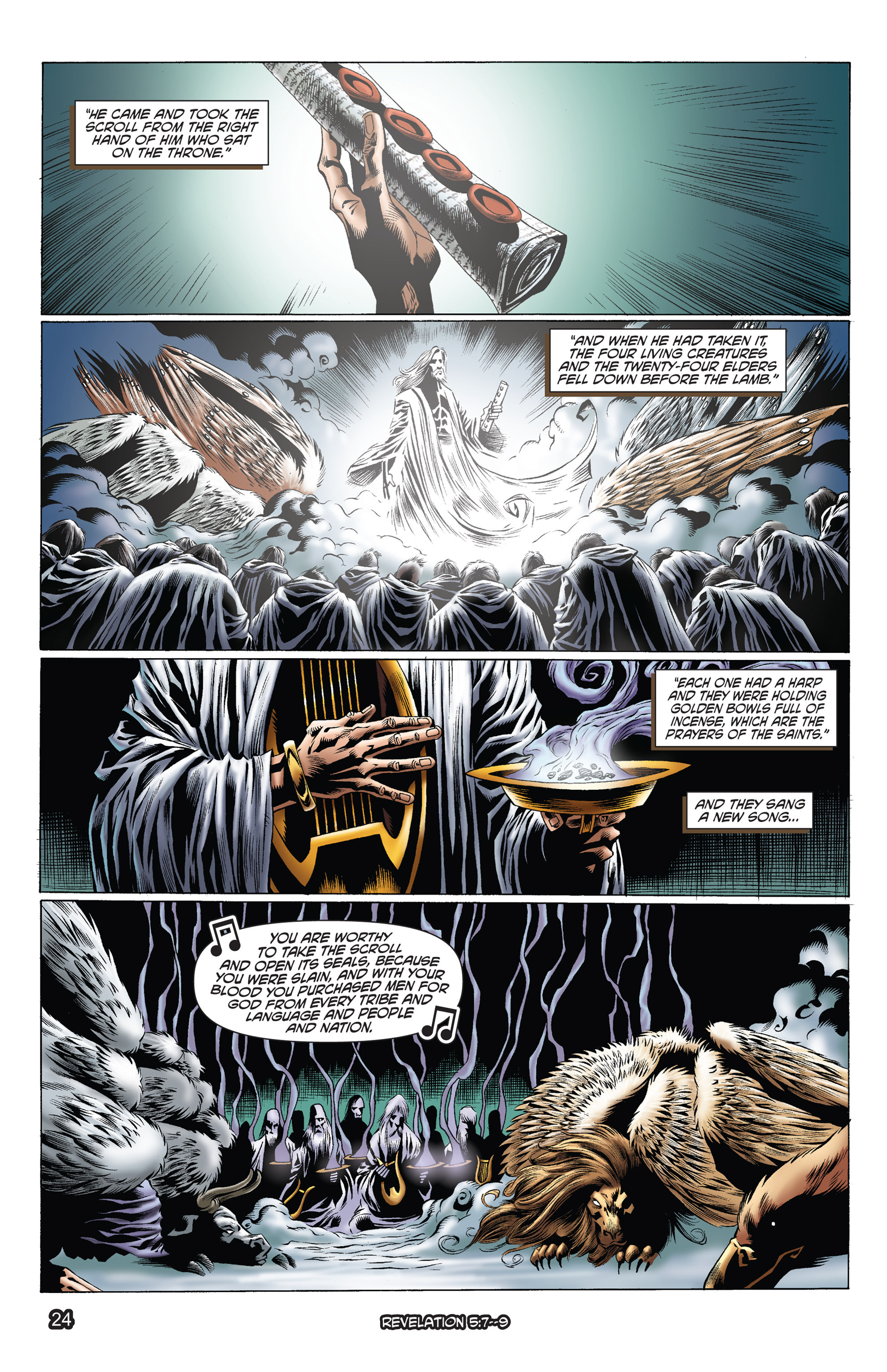 Read online The Kingstone Bible comic -  Issue #12 - 26