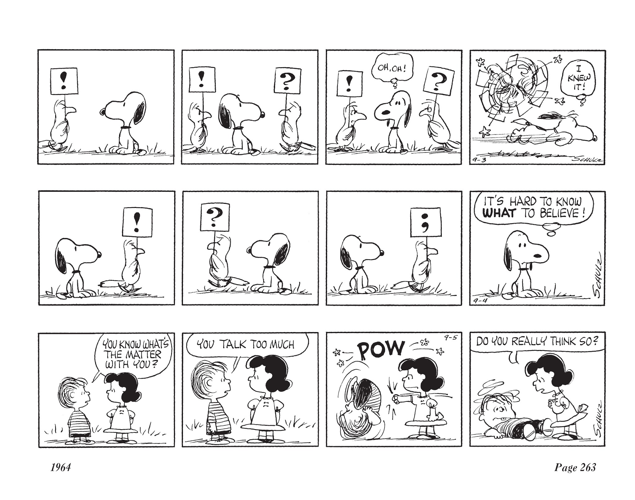 Read online The Complete Peanuts comic -  Issue # TPB 7 - 274
