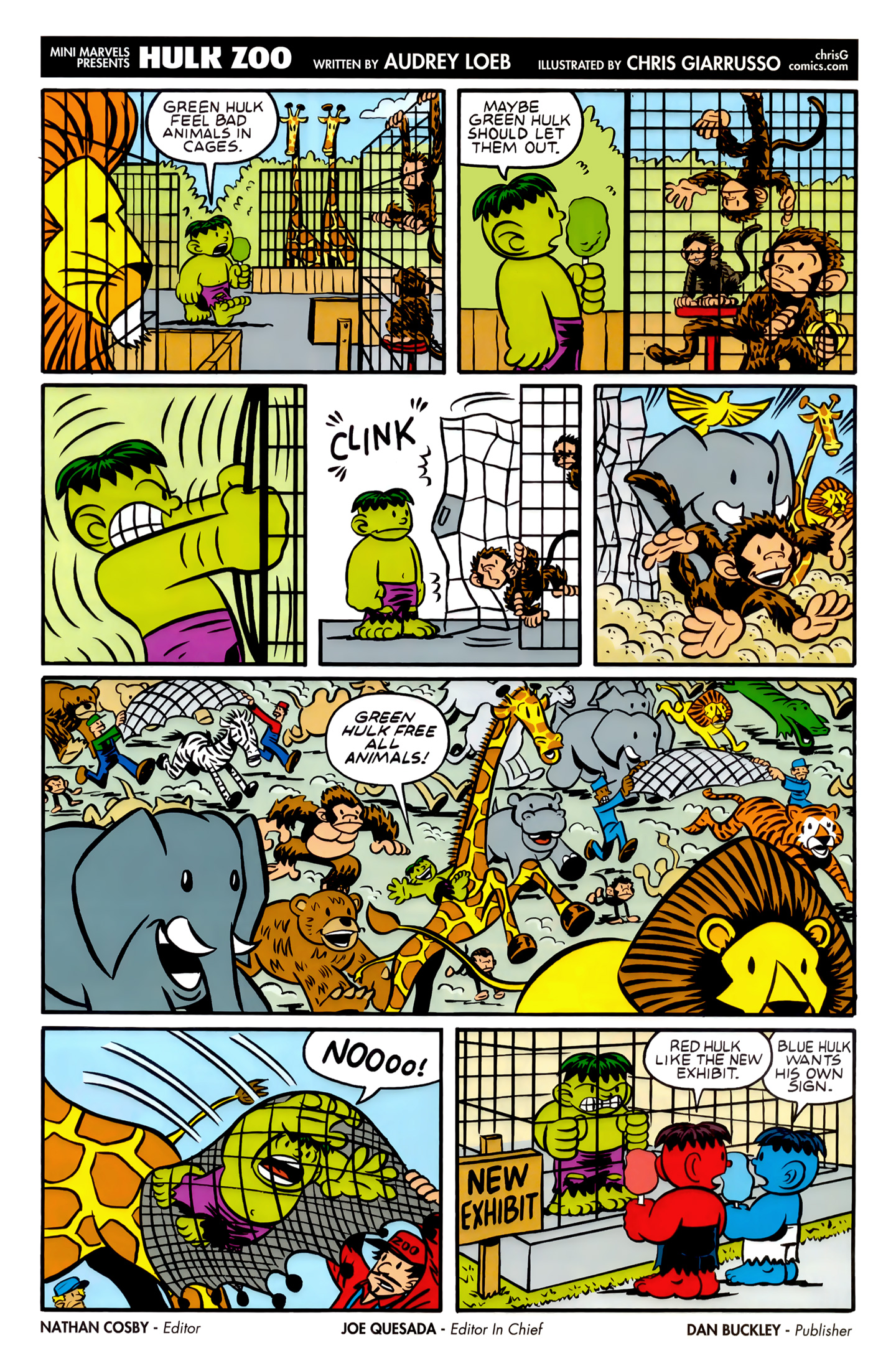 Read online Hulk-Sized Mini-Hulks comic -  Issue # Full - 5