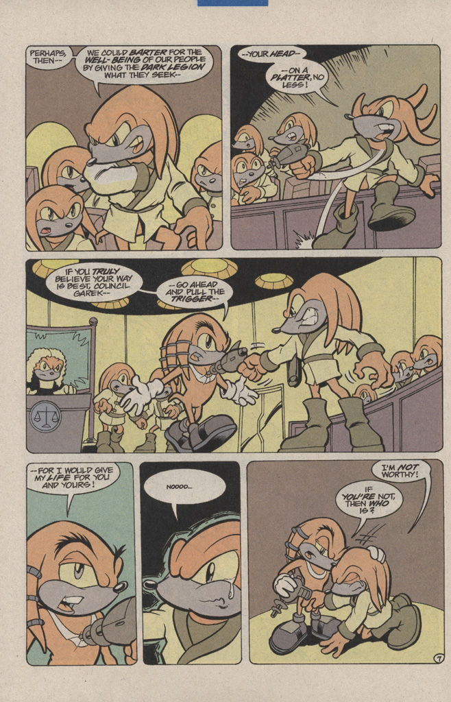 Read online Knuckles the Echidna comic -  Issue #3 - 12
