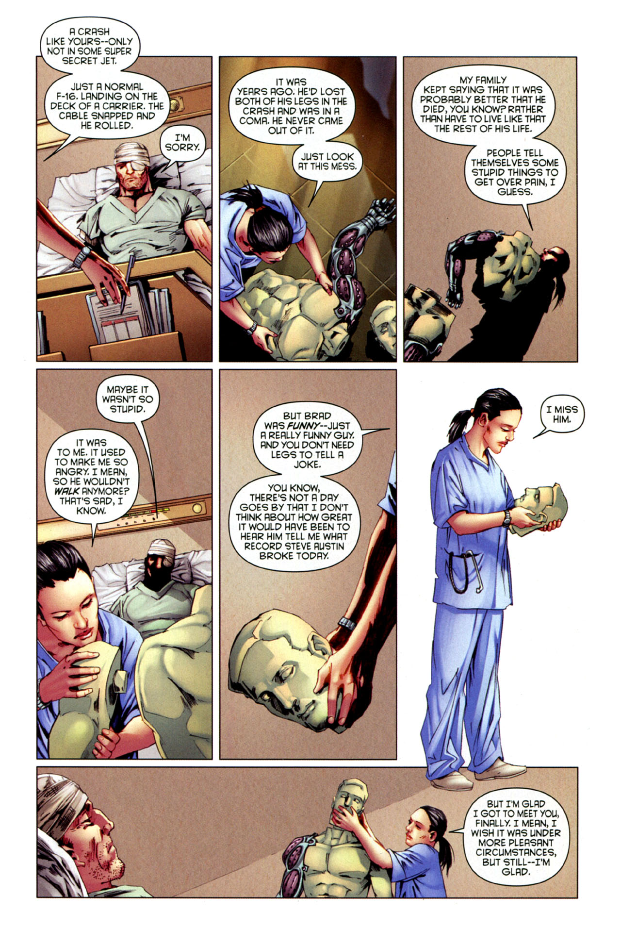 Read online Bionic Man comic -  Issue #3 - 23