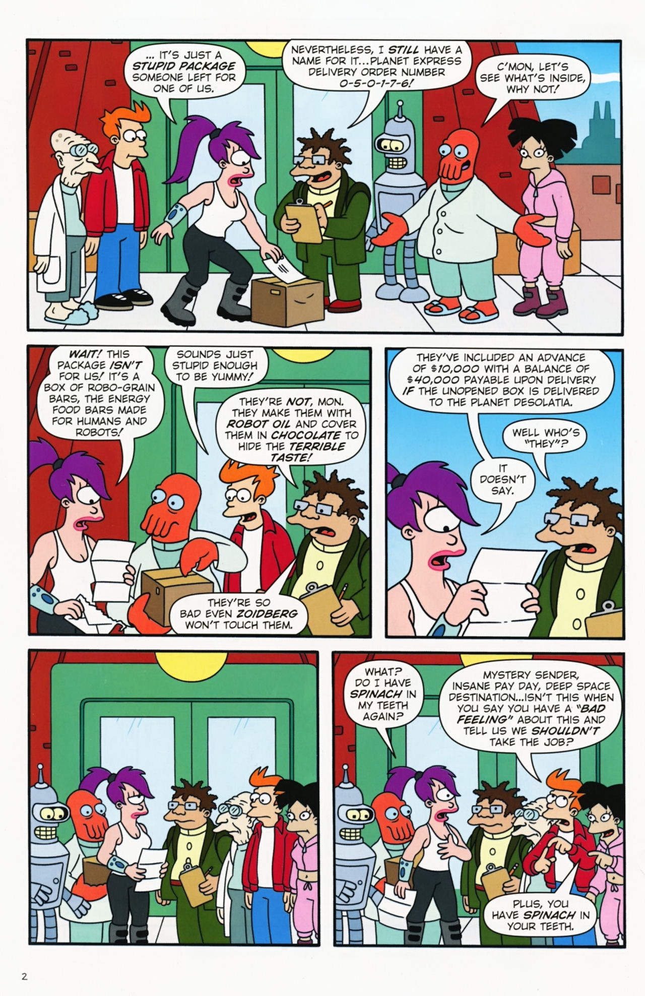 Read online Futurama Comics comic -  Issue #53 - 3