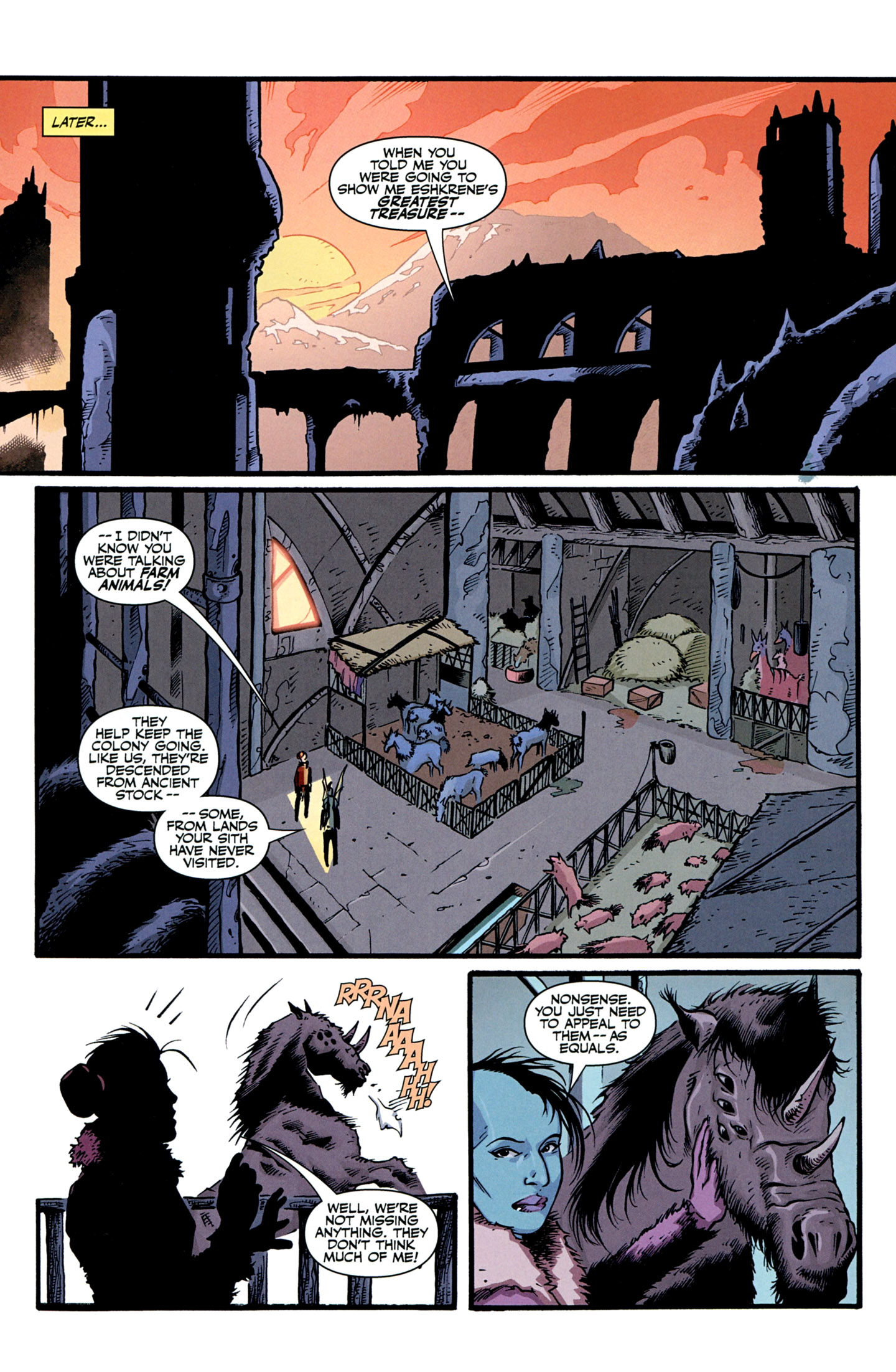 Read online Star Wars: Lost Tribe of the Sith - Spiral comic -  Issue #2 - 24