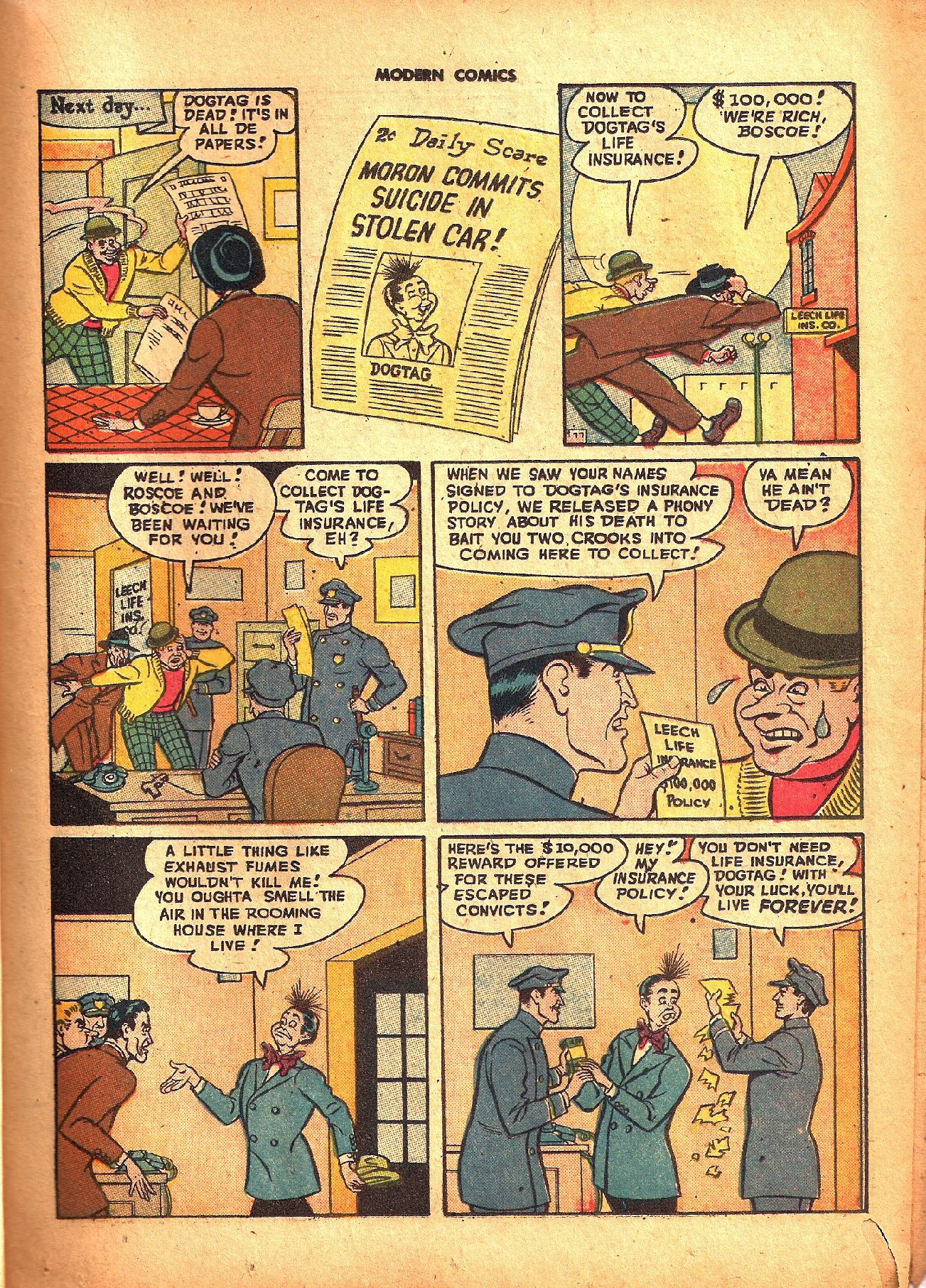 Read online Modern Comics comic -  Issue #70 - 20
