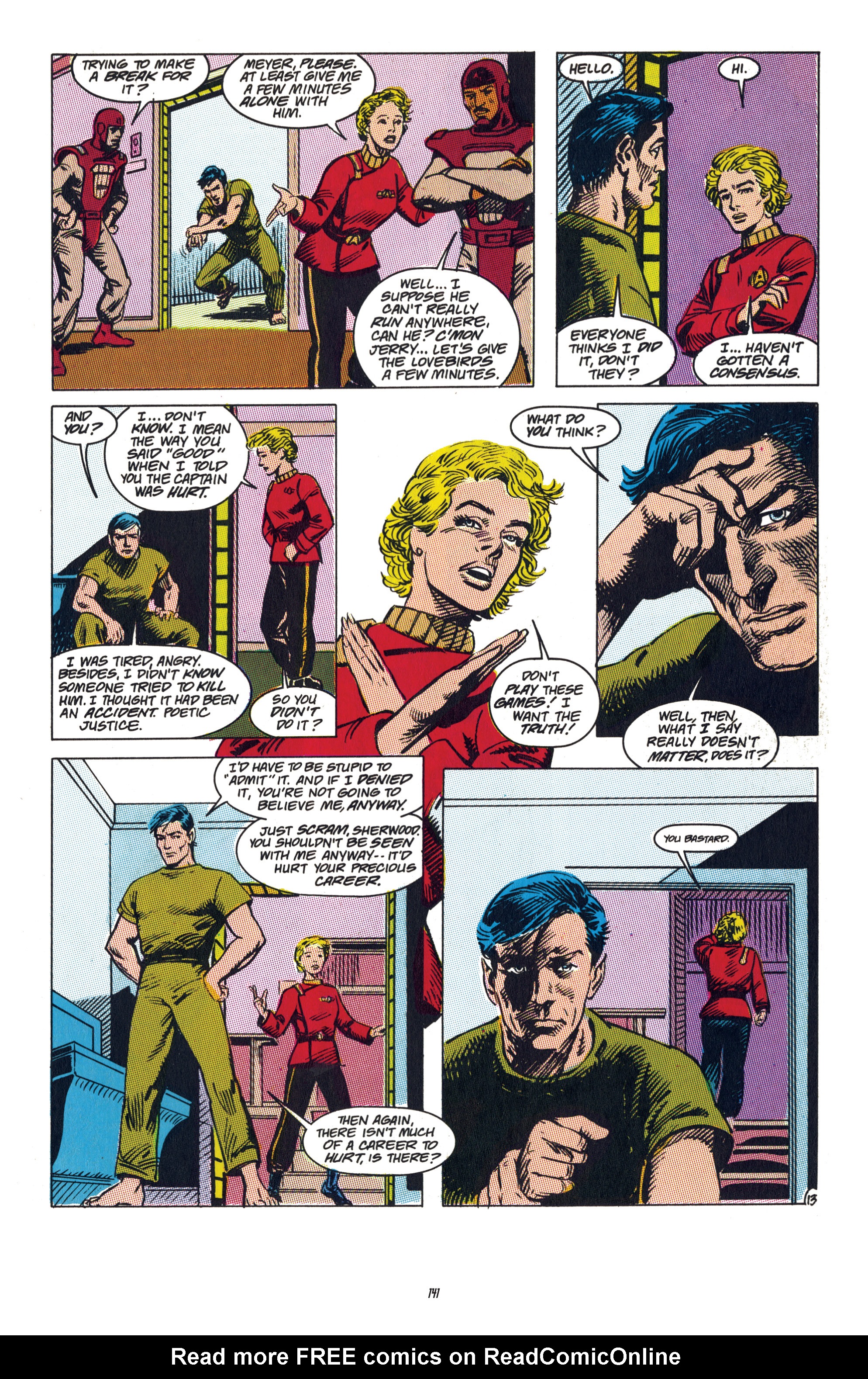 Read online Star Trek Classics comic -  Issue #5 - 137