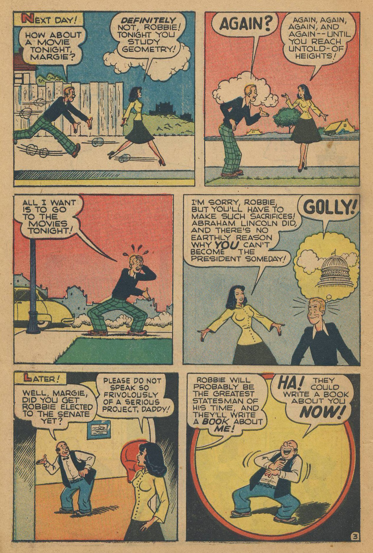 Read online Margie Comics comic -  Issue #47 - 14