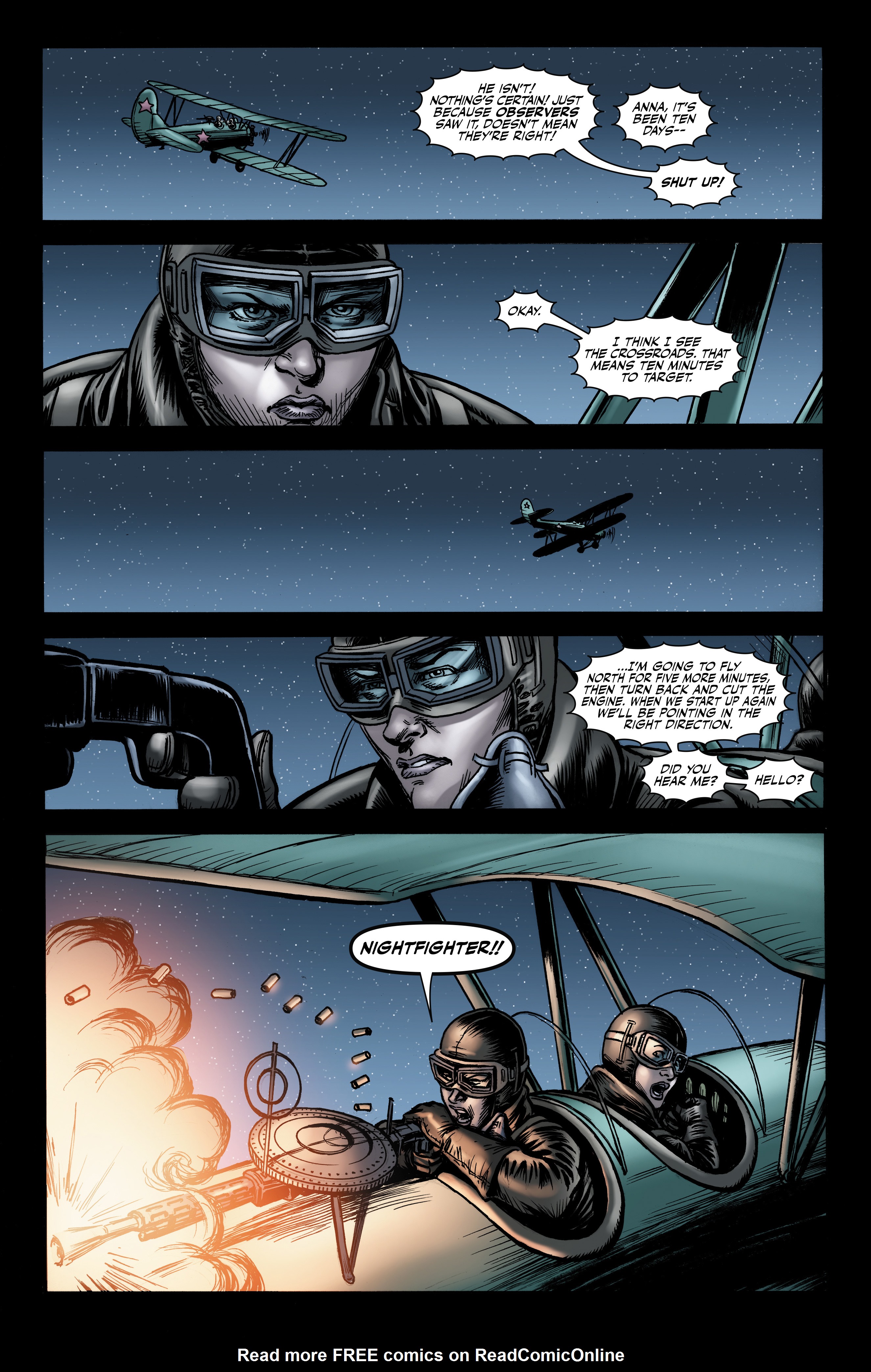 Read online Battlefields: The Night Witches comic -  Issue # TPB - 61