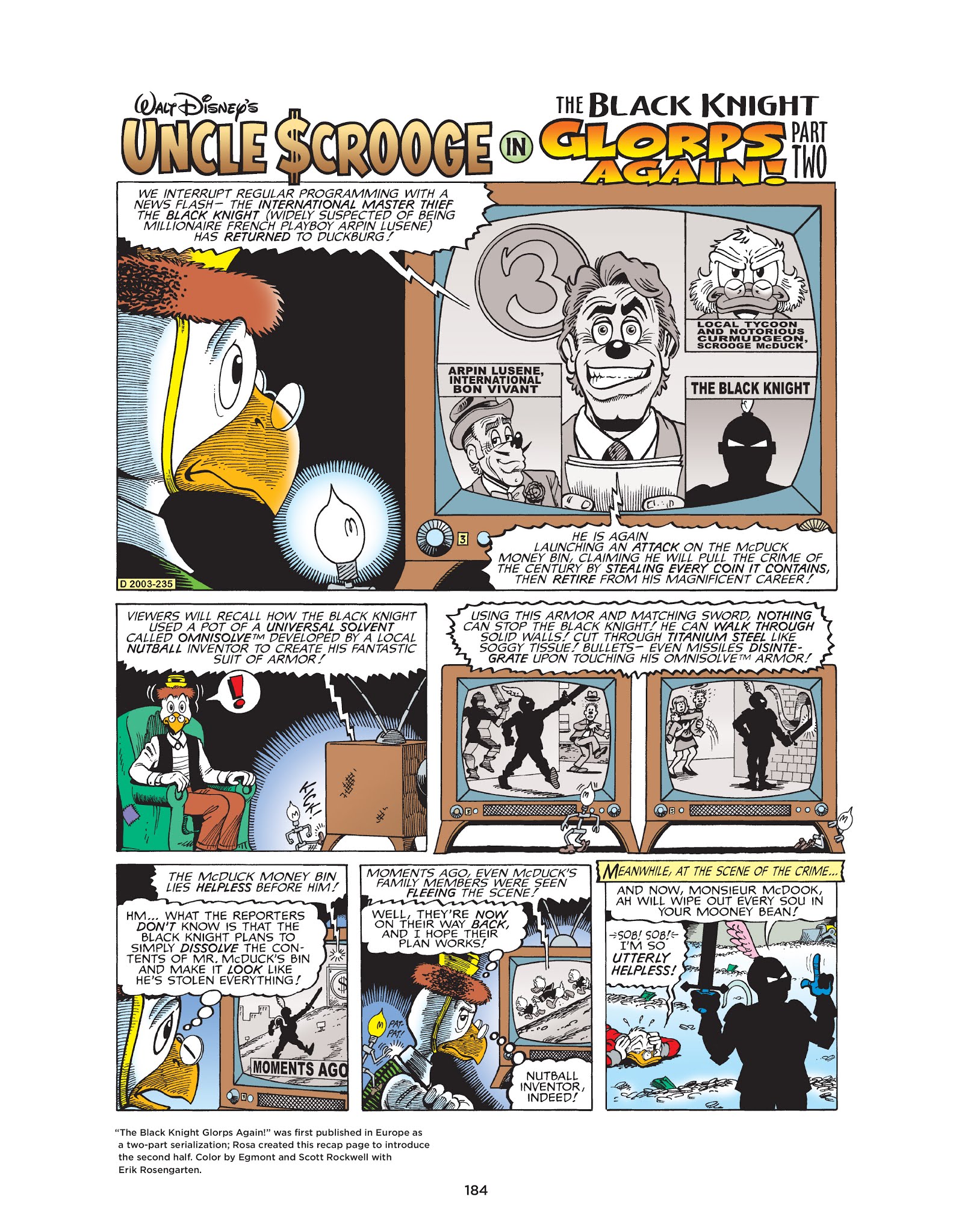 Read online Walt Disney Uncle Scrooge and Donald Duck: The Don Rosa Library comic -  Issue # TPB 10 (Part 2) - 85