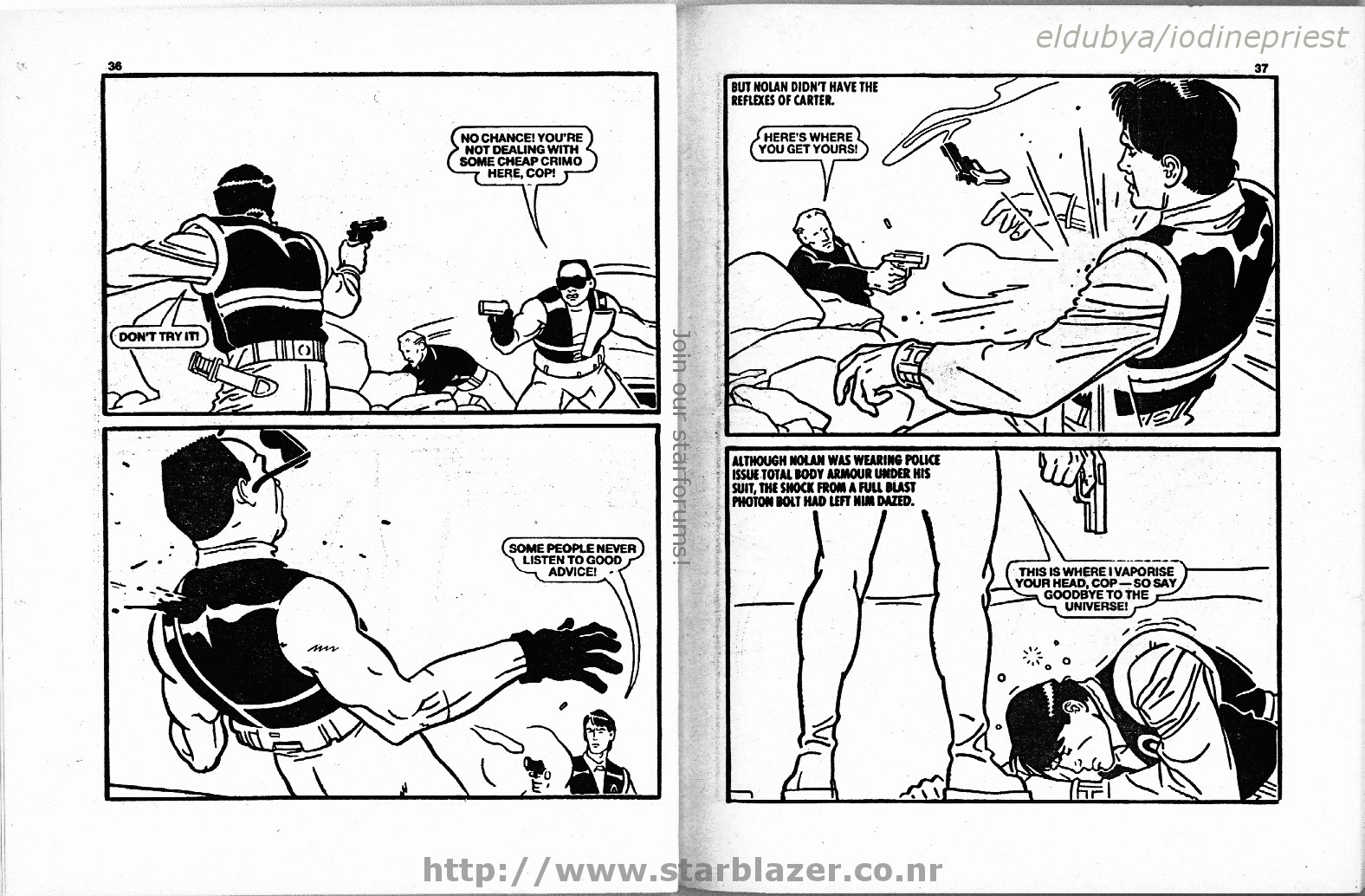 Read online Starblazer comic -  Issue #265 - 20