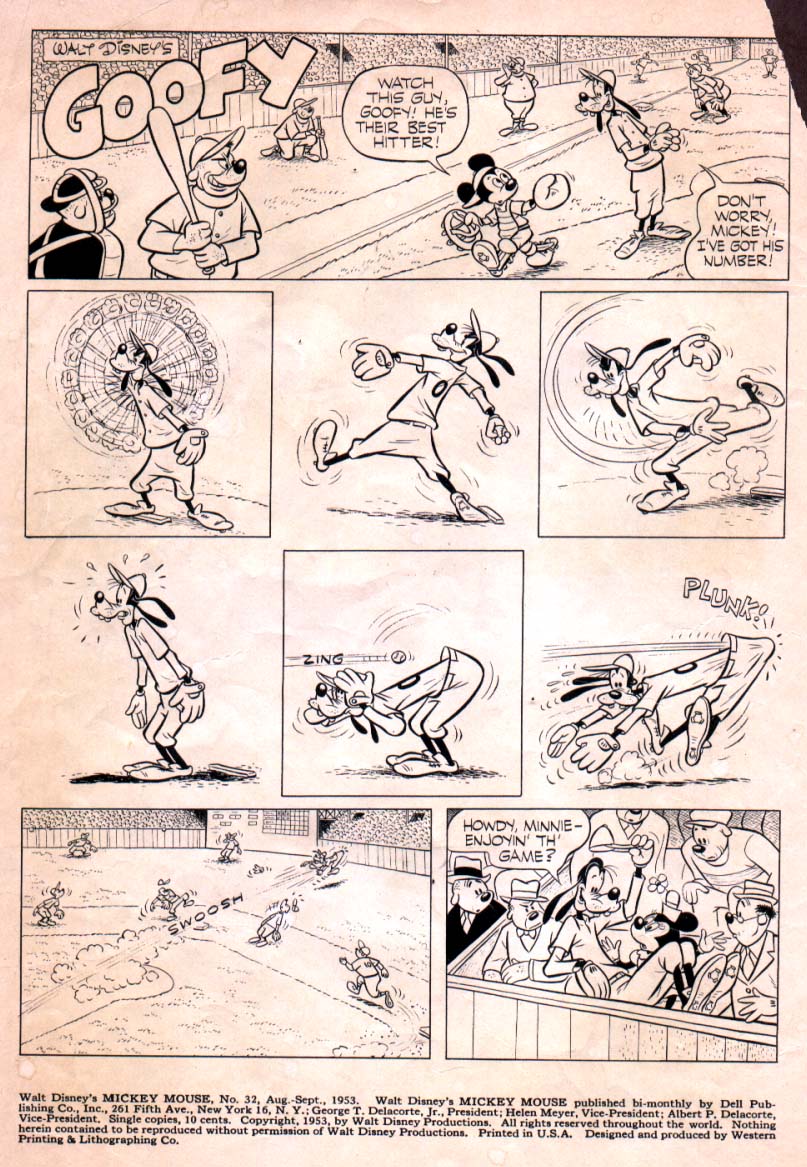 Read online Walt Disney's Mickey Mouse comic -  Issue #32 - 2