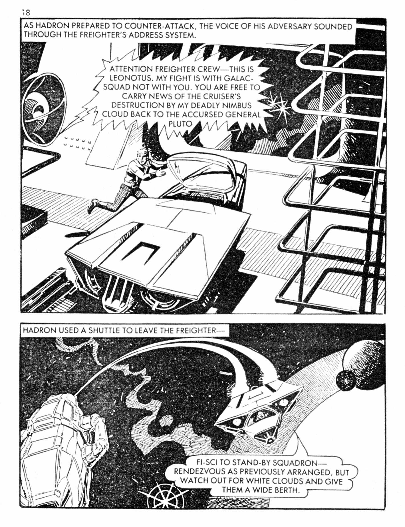 Read online Starblazer comic -  Issue #146 - 18