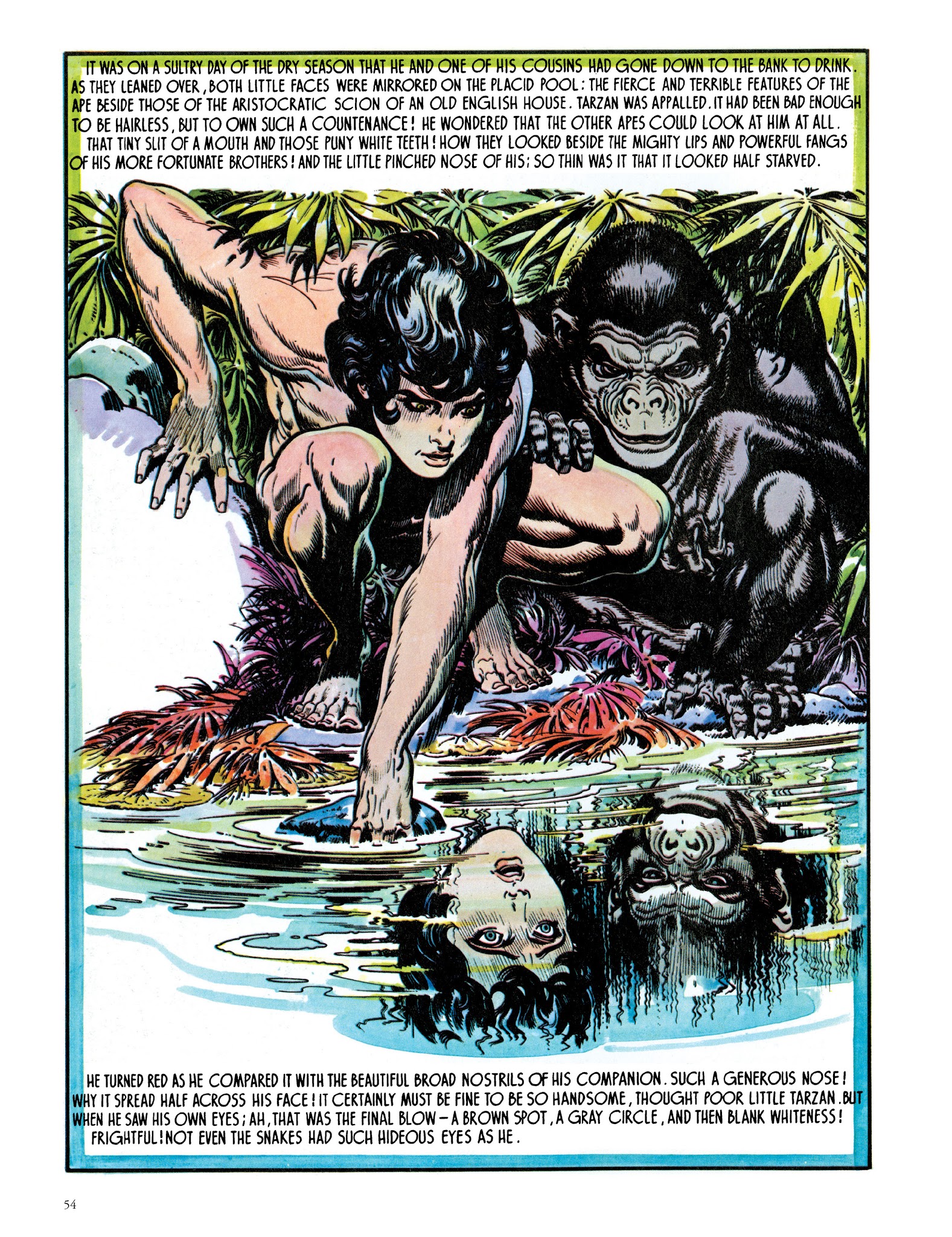 Read online Edgar Rice Burroughs' Tarzan: Burne Hogarth's Lord of the Jungle comic -  Issue # TPB - 56