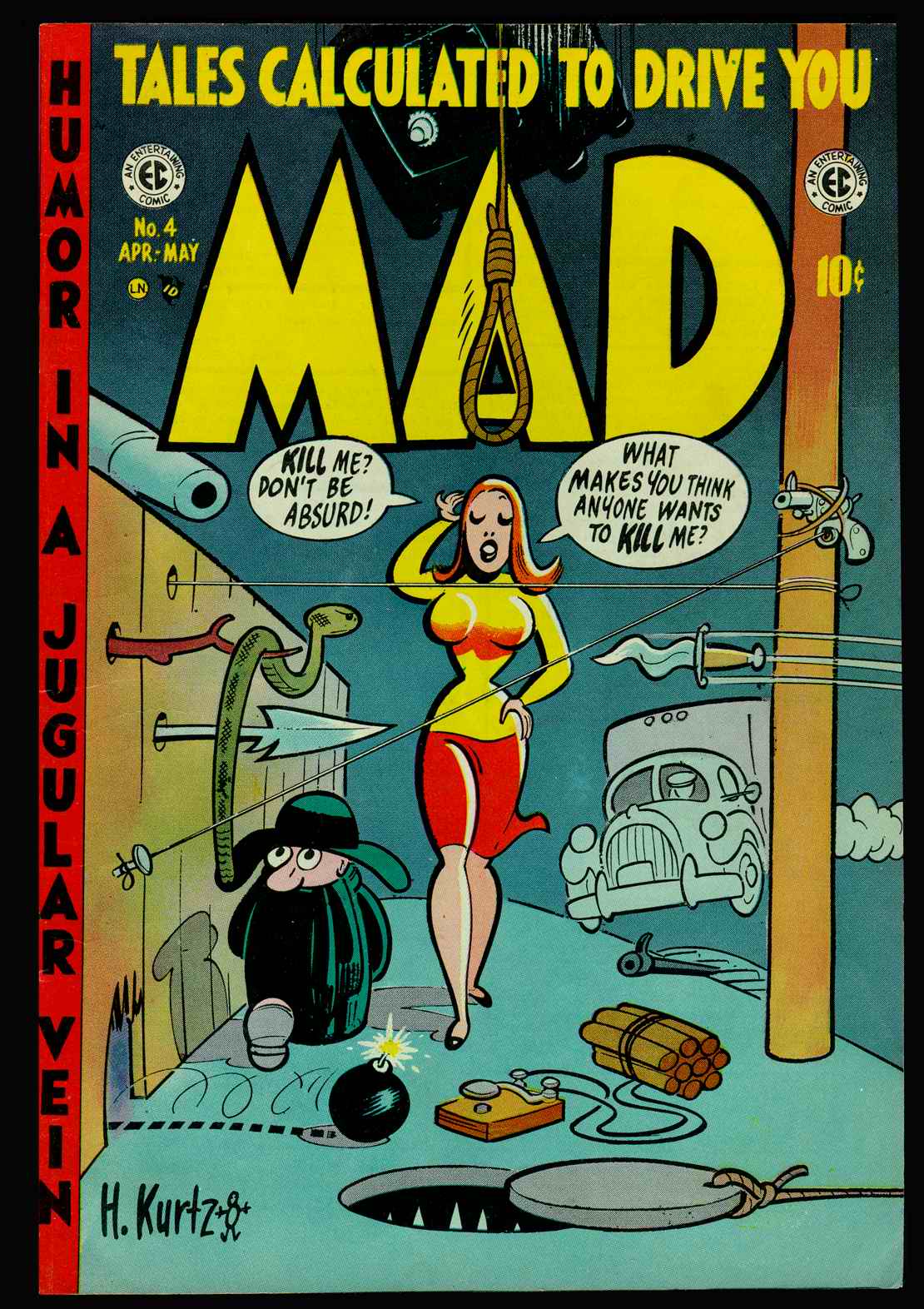 Read online MAD comic -  Issue #4 - 1