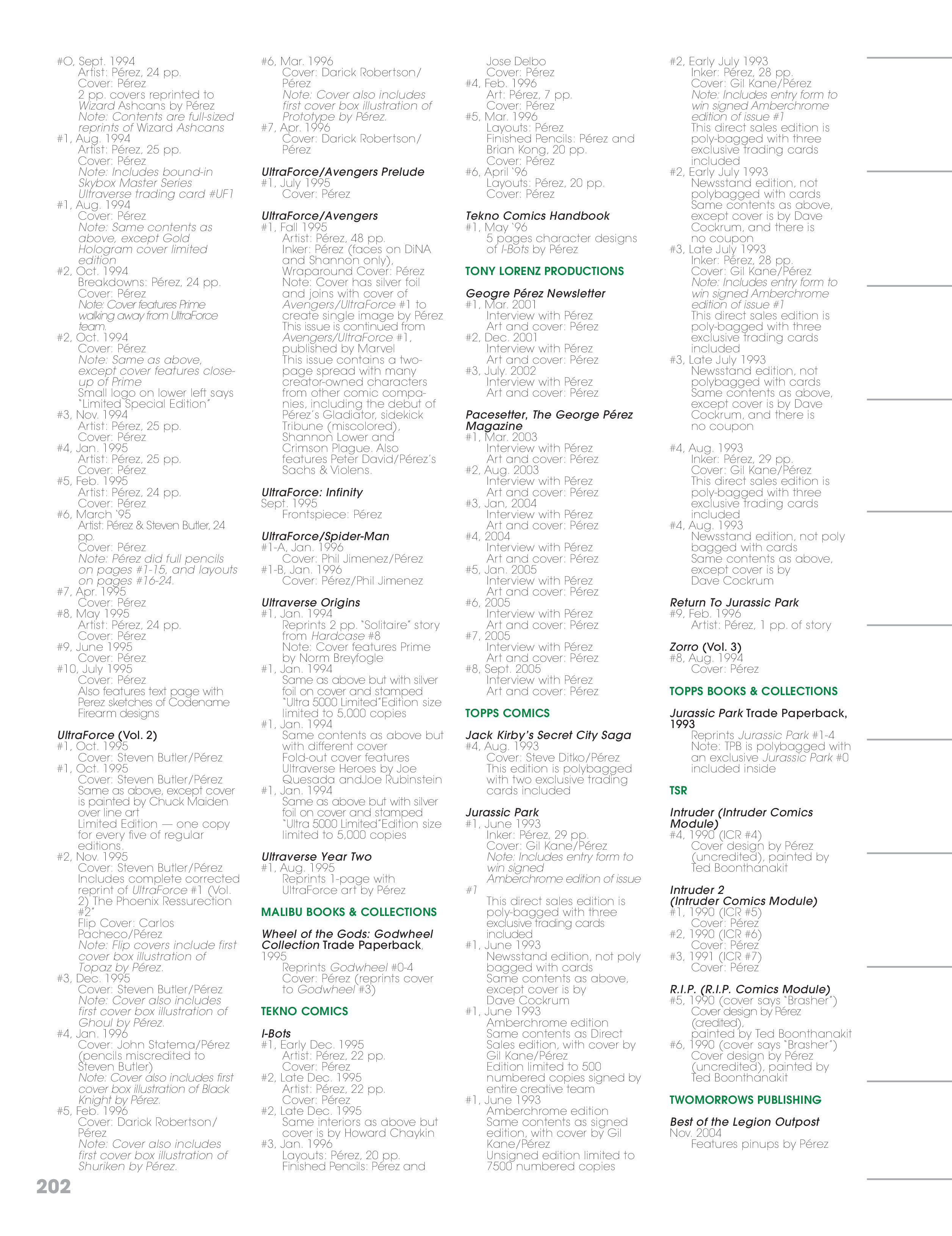 Read online George Perez Storyteller comic -  Issue # TPB 2 (Part 2) - 79