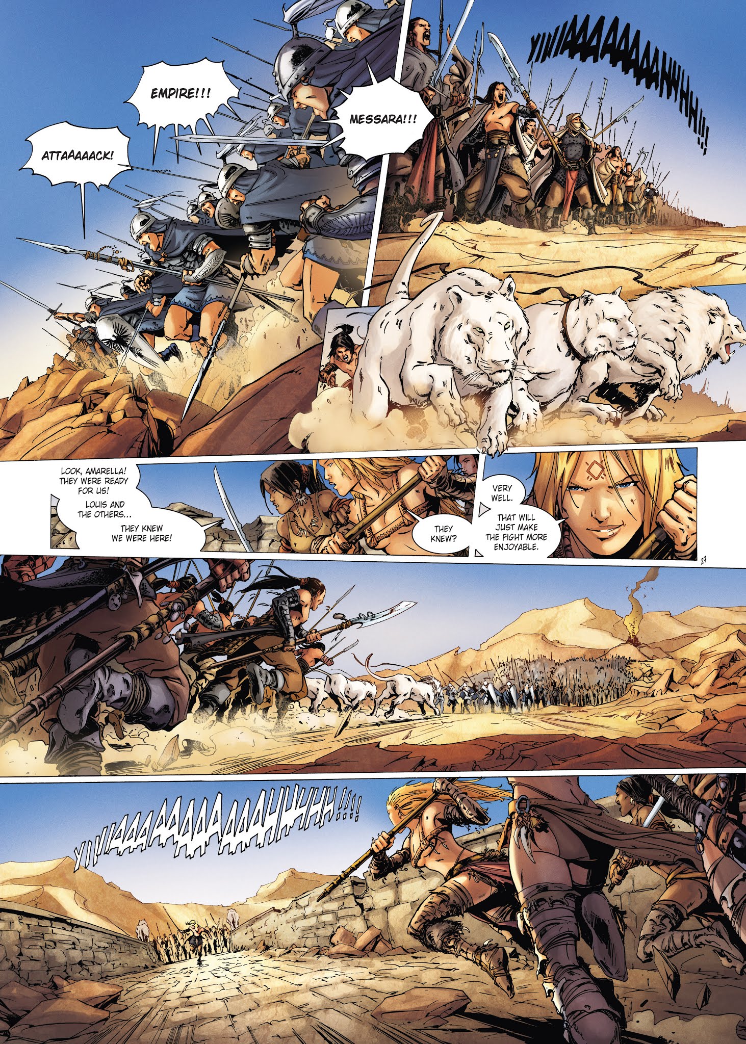 Read online Chronicles of the Dragon Knights comic -  Issue #17 - 29