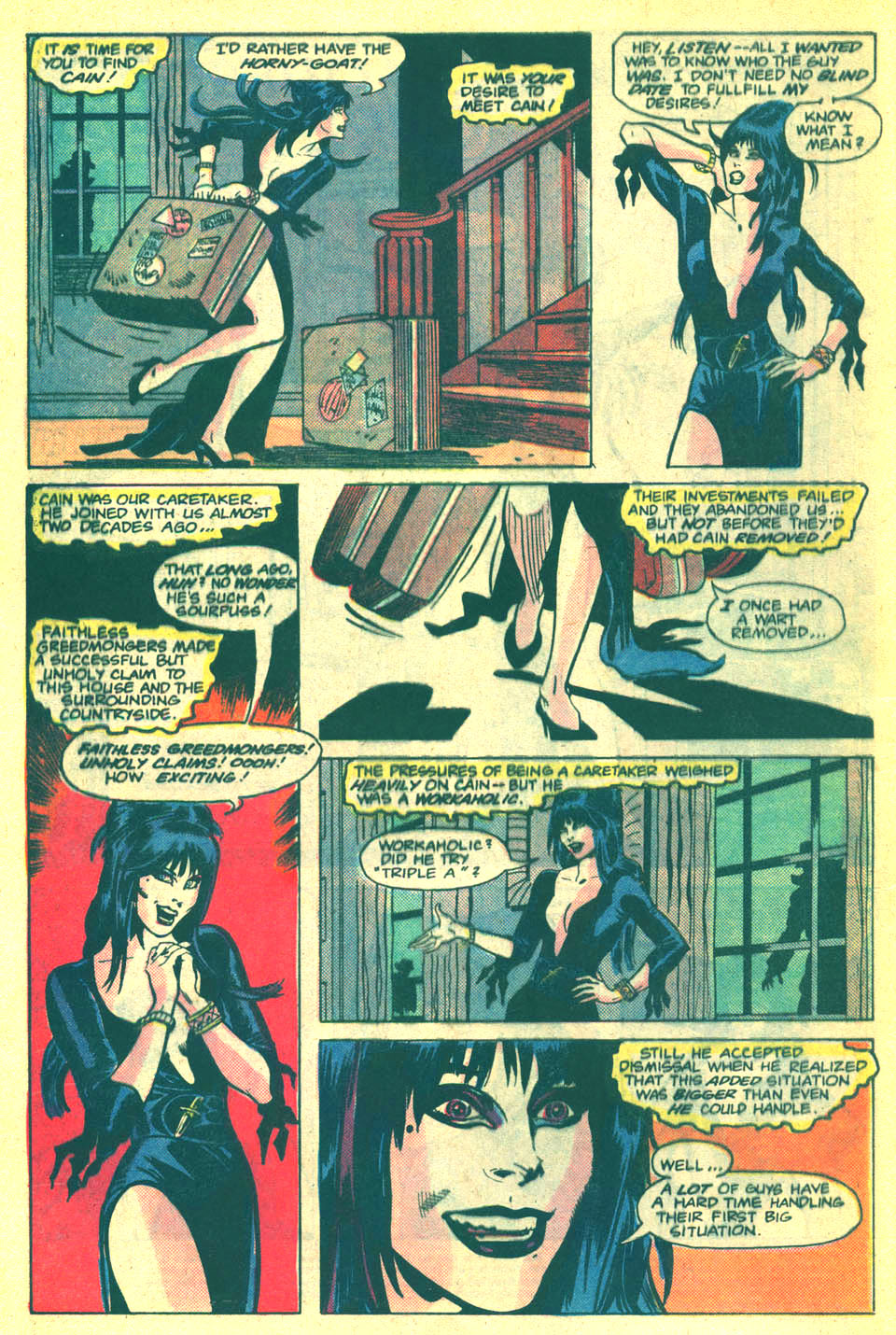 Read online Elvira's House of Mystery comic -  Issue #2 - 3
