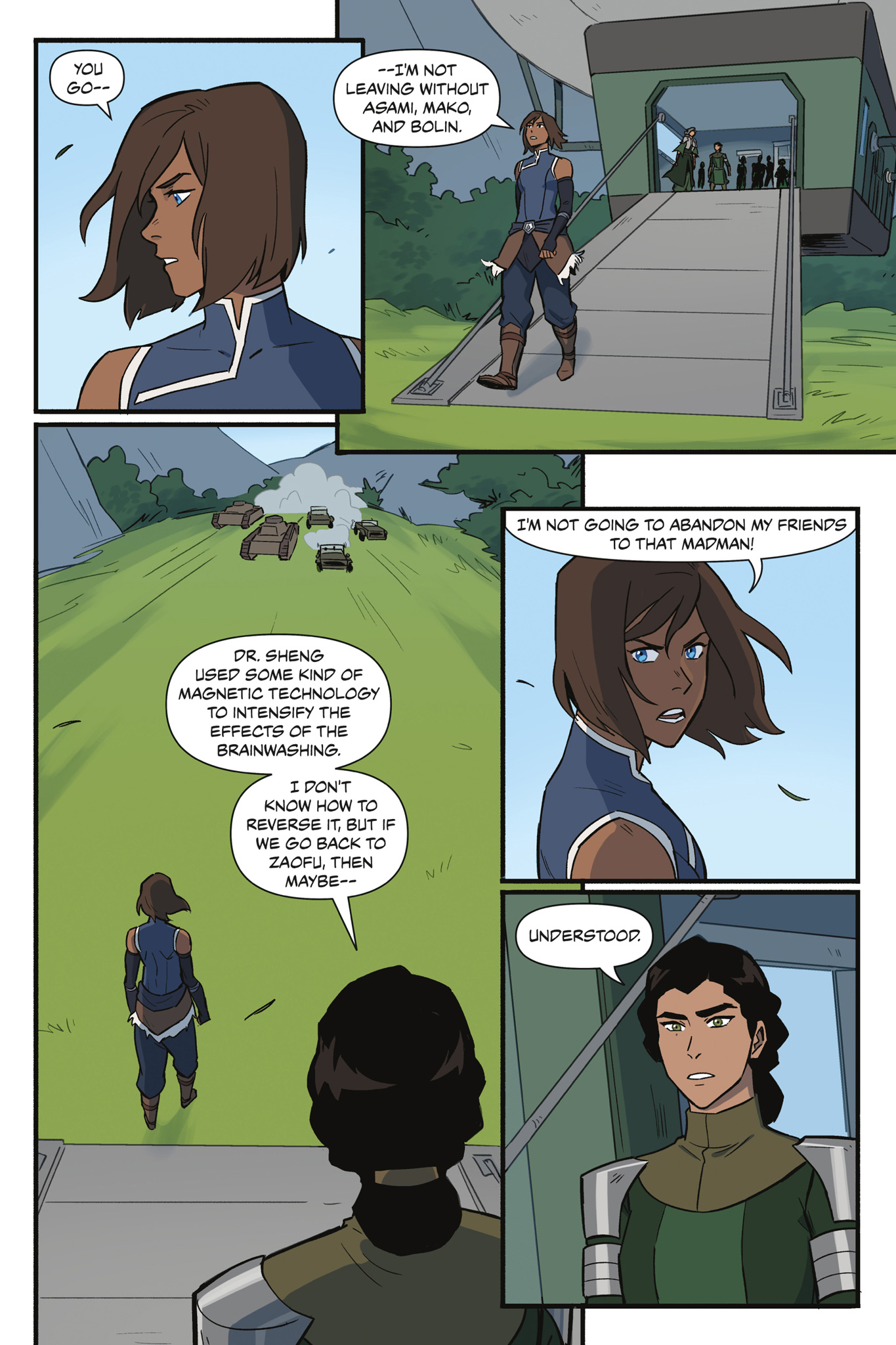 Read online Nickelodeon The Legend of Korra: Ruins of the Empire comic -  Issue # TPB 2 - 63