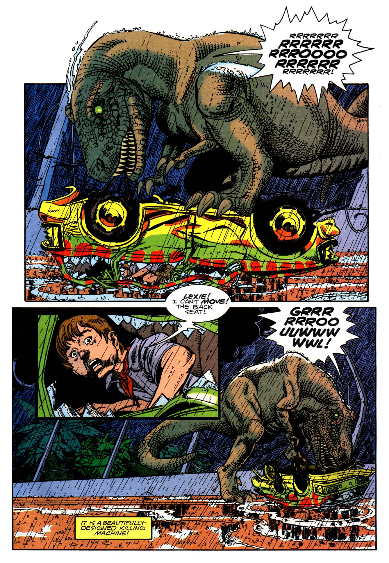 Read online Jurassic Park (1993) comic -  Issue #3 - 25