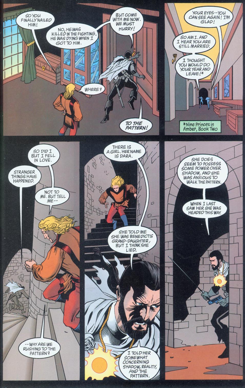 Read online Roger Zelazny's Amber: The Guns of Avalon comic -  Issue #3 - 47
