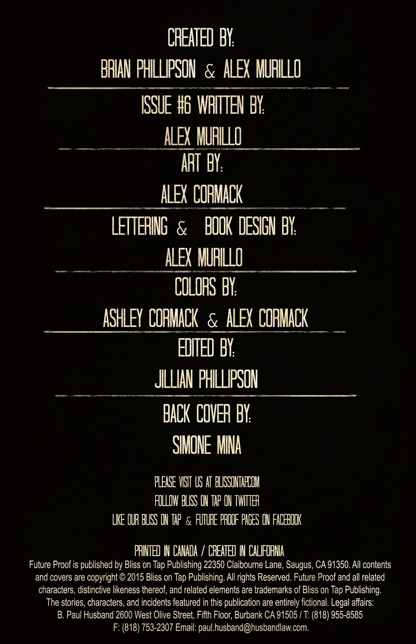 Read online Future Proof comic -  Issue #6 - 3