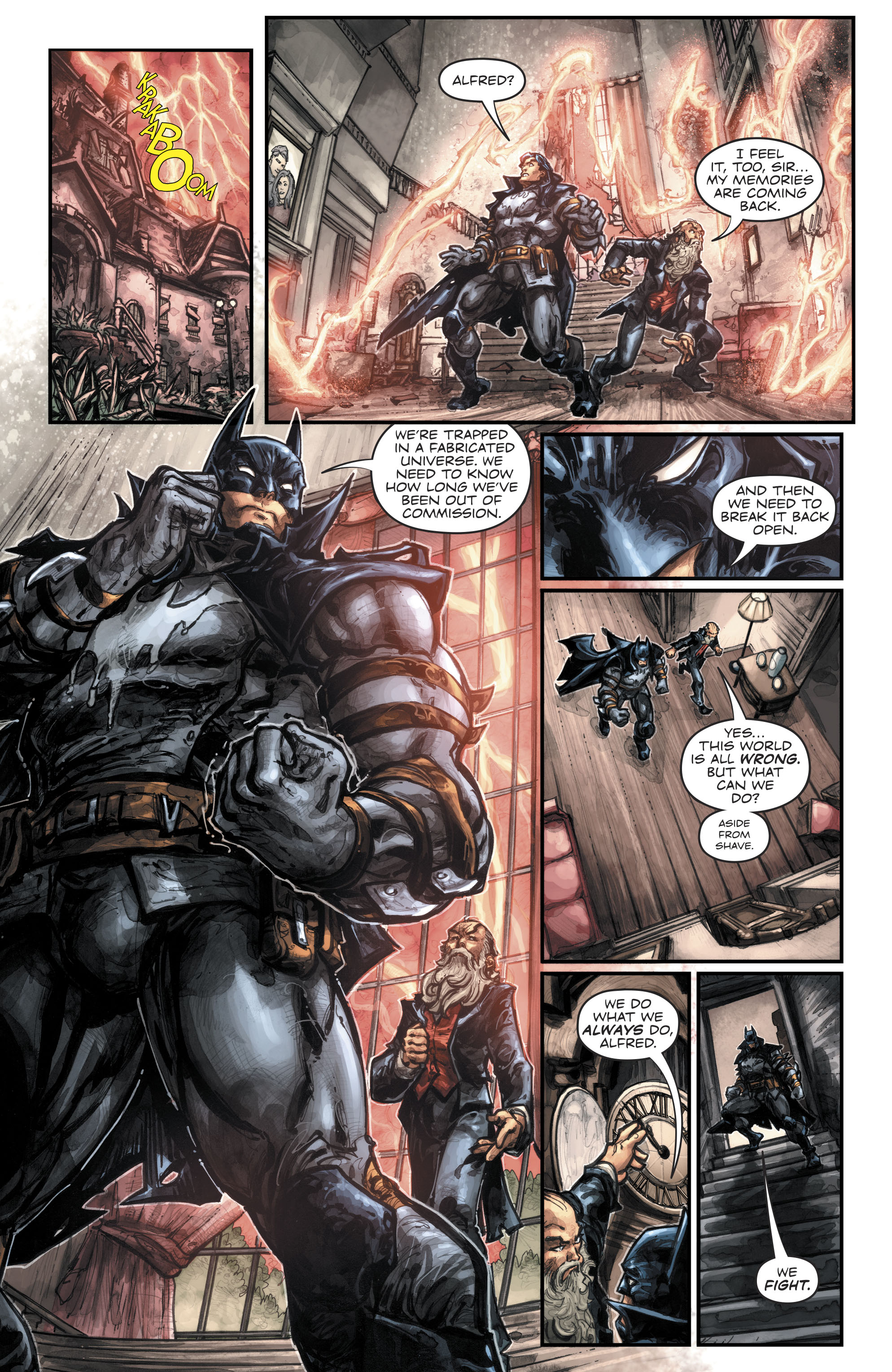 Read online Batman/Teenage Mutant Ninja Turtles III comic -  Issue #3 - 21