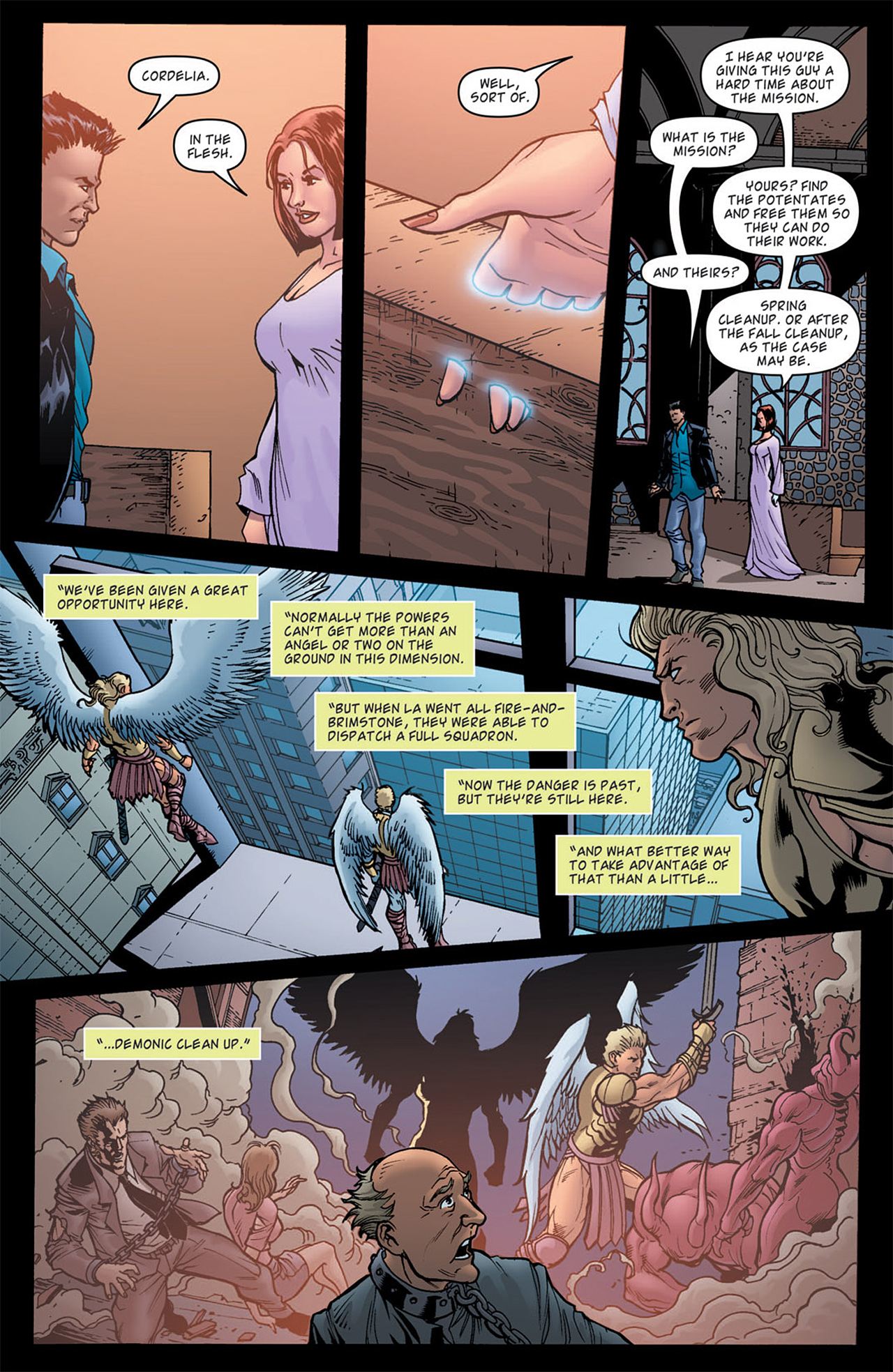 Read online Angel comic -  Issue #21 - 13