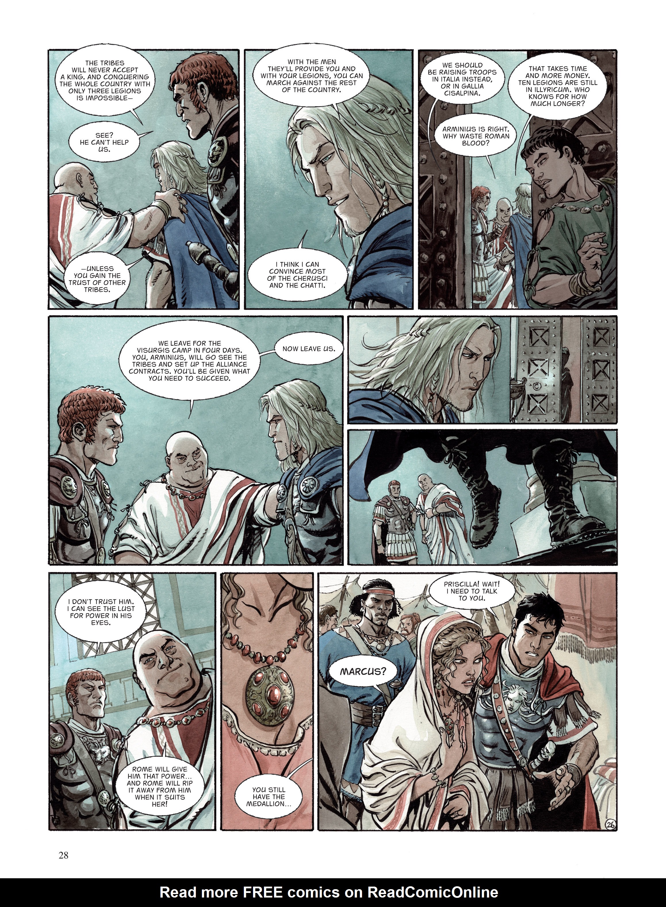 Read online The Eagles of Rome comic -  Issue # TPB 3 - 29