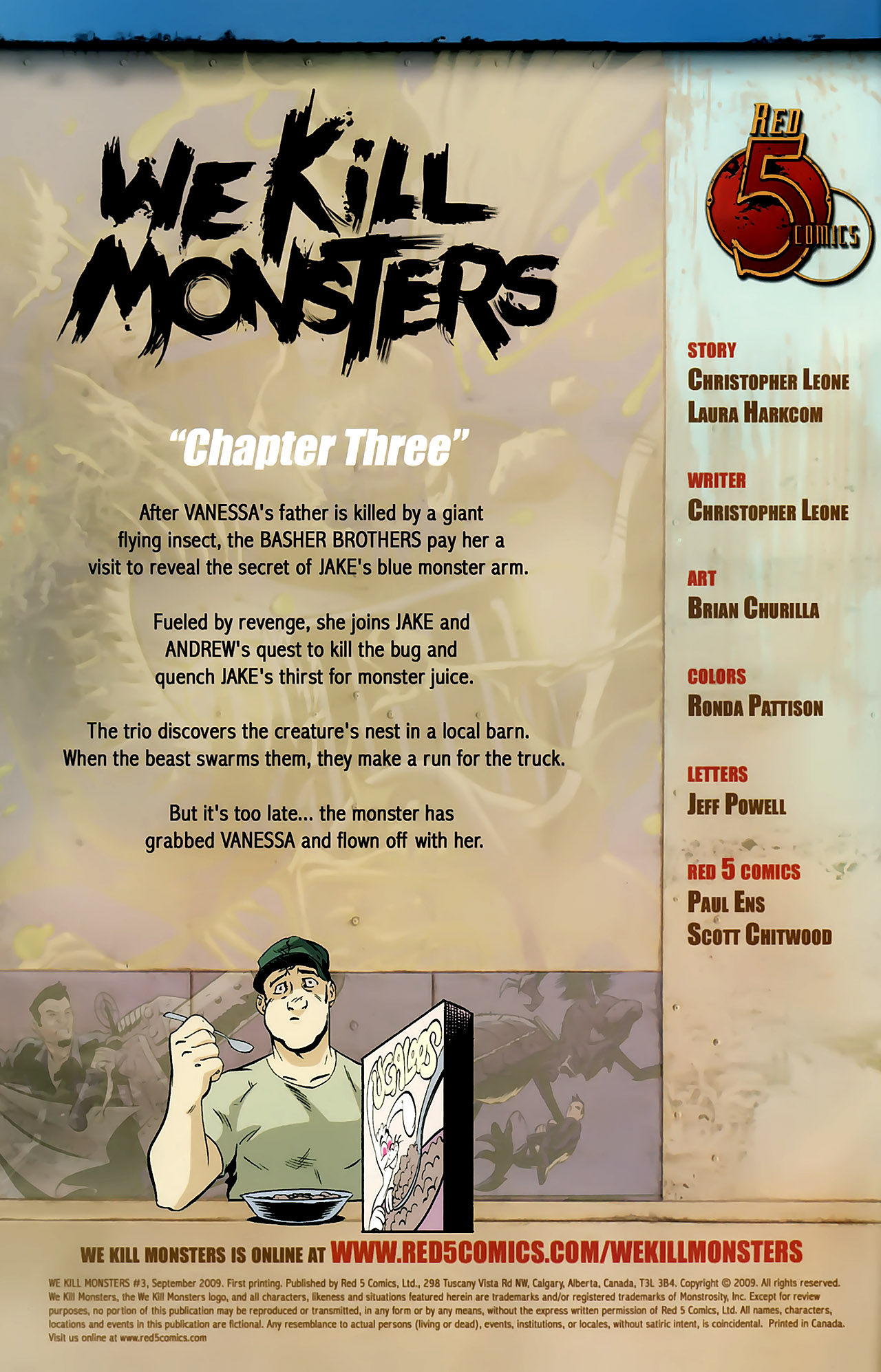 Read online We Kill Monsters comic -  Issue #3 - 1