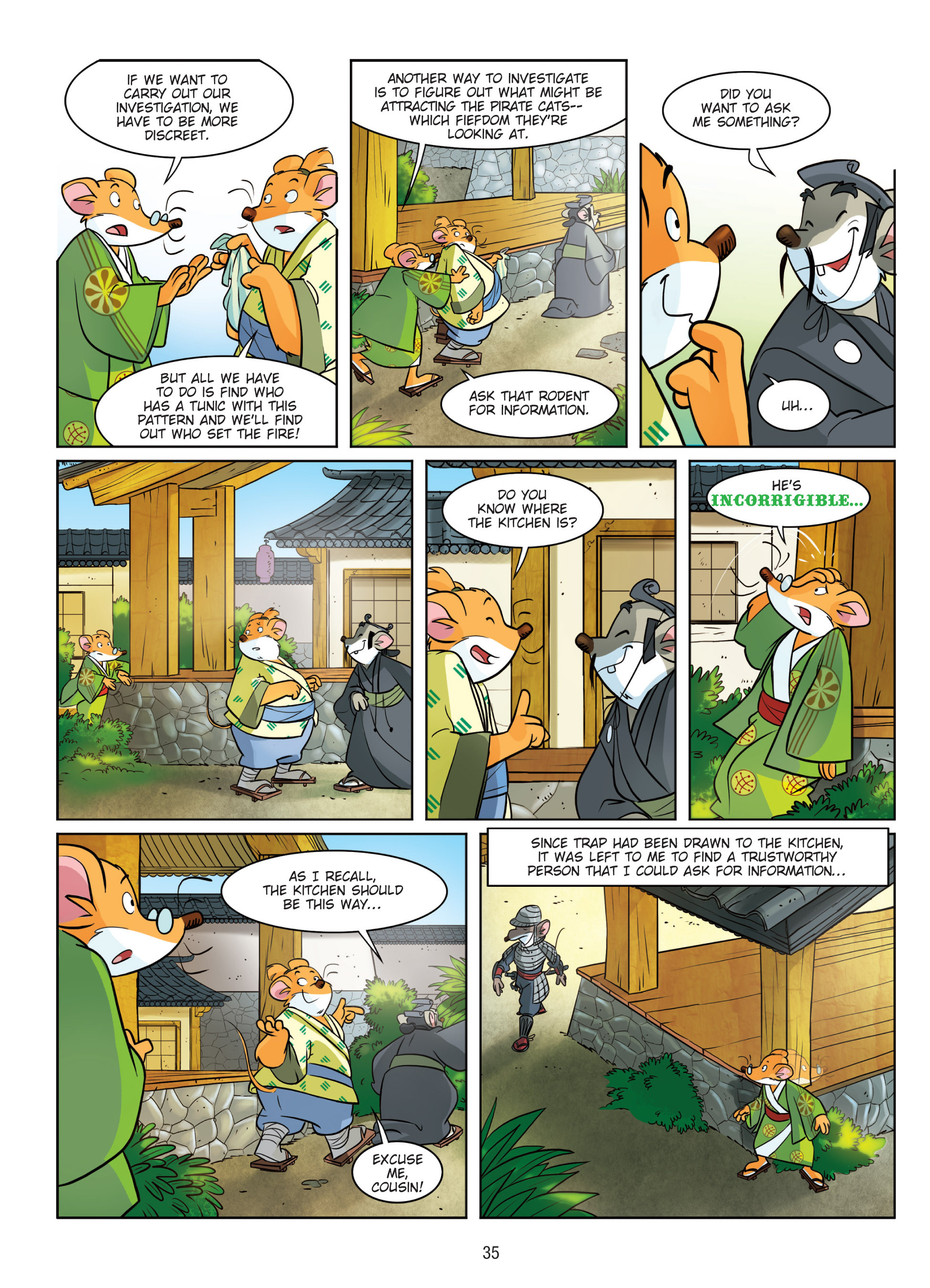 Read online Geronimo Stilton comic -  Issue # TPB 12 - 35