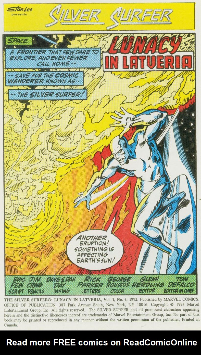 Read online Silver Surfer: Lunacy in Latveria comic -  Issue # Full - 2