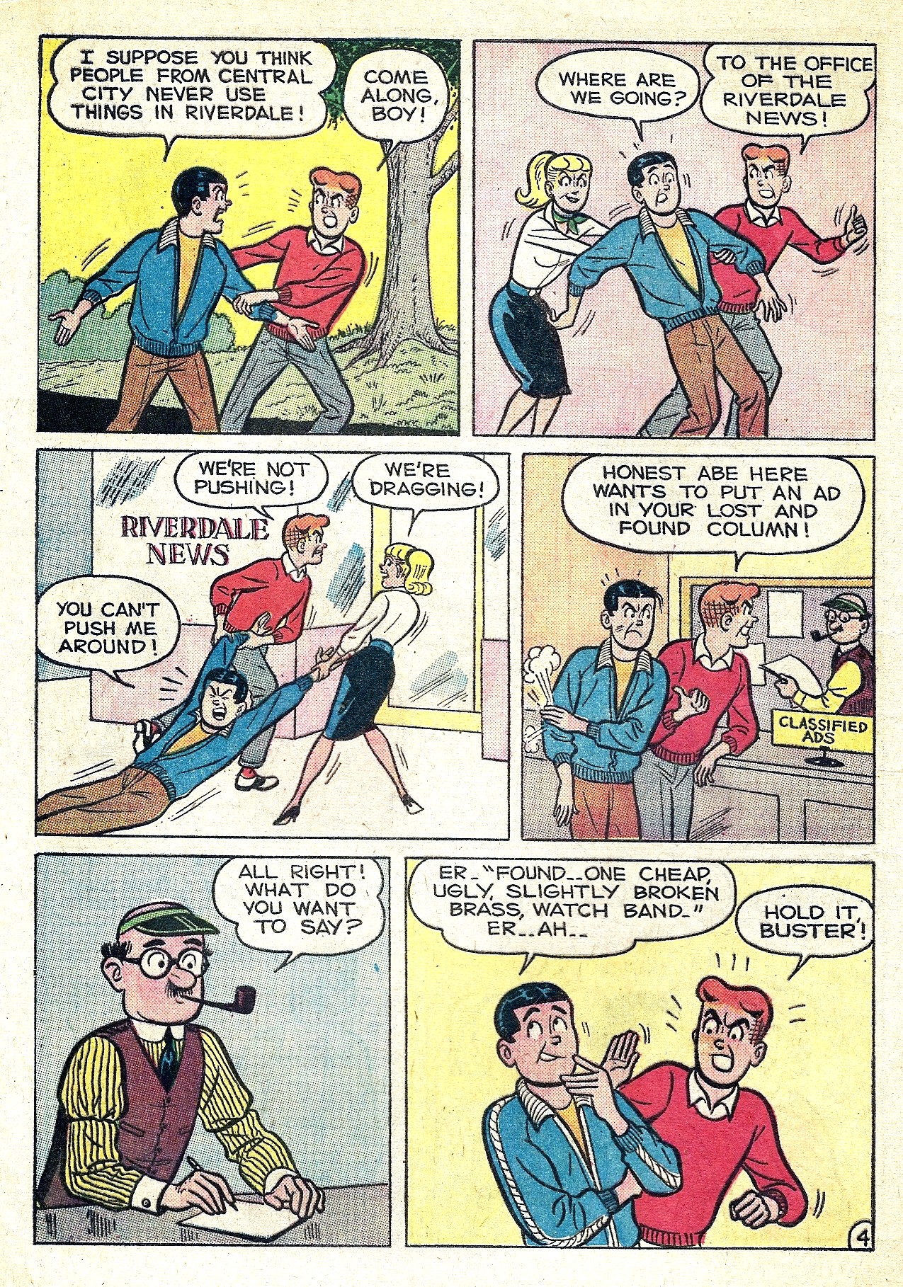 Read online Pep Comics comic -  Issue #165 - 16