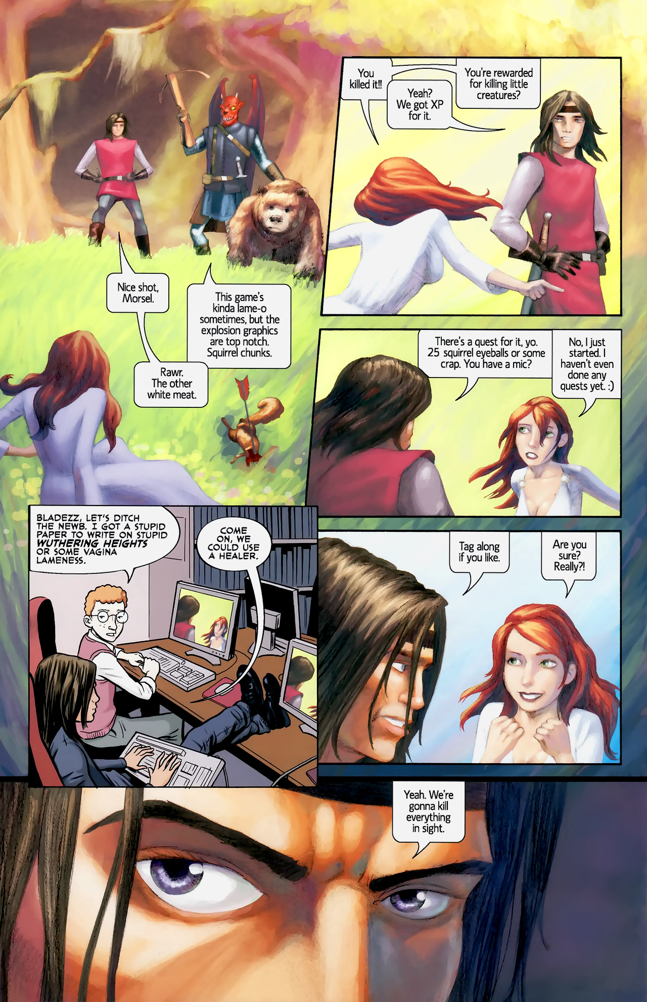 Read online The Guild comic -  Issue #1 - 19