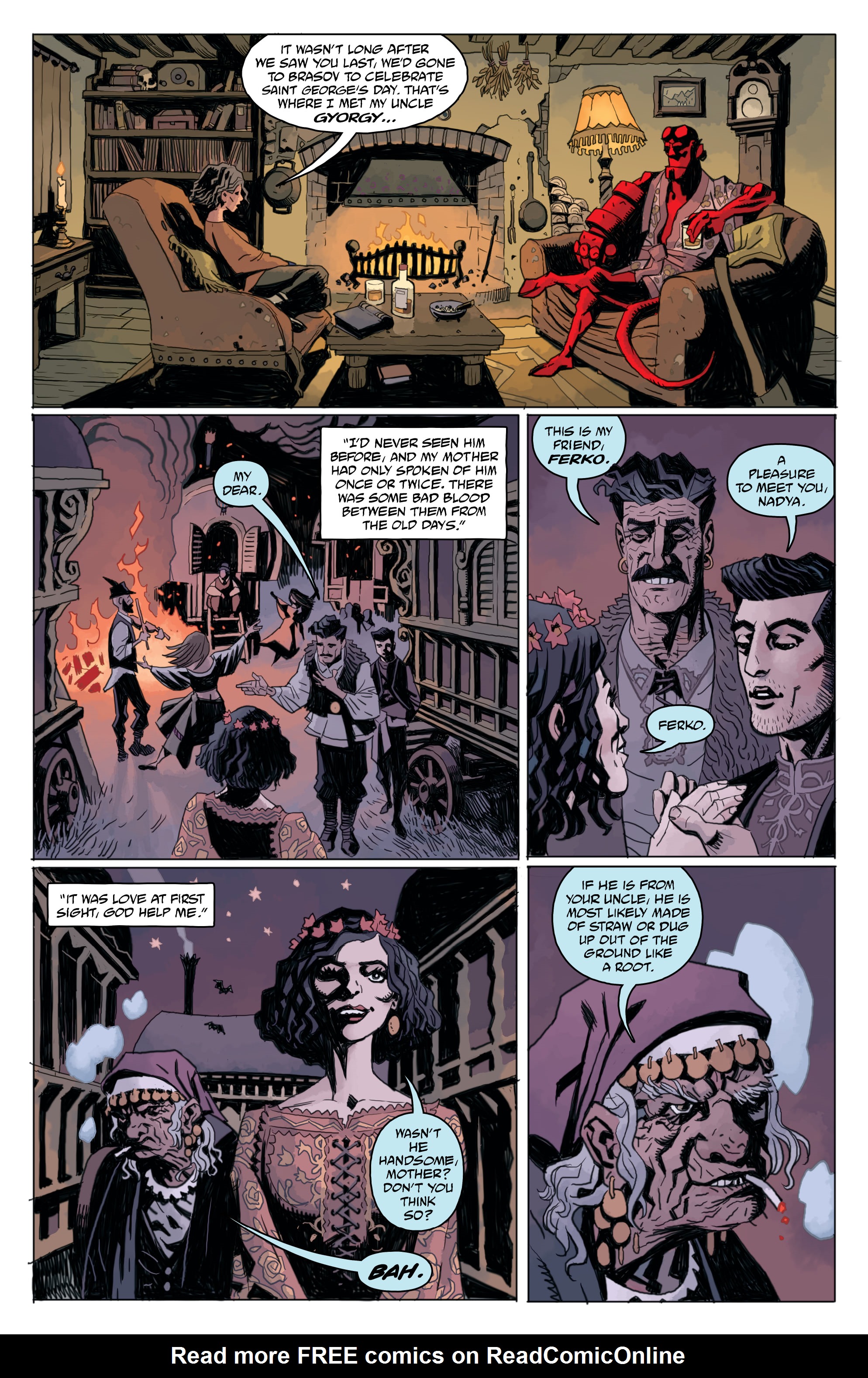 Read online Hellboy and the B.P.R.D.: Her Fatal Hour comic -  Issue # Full - 8