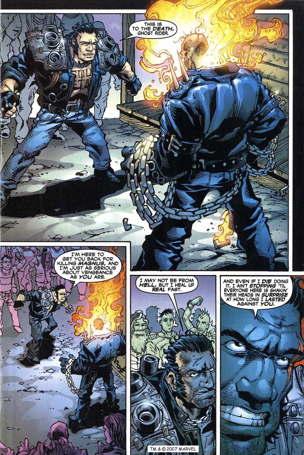 Read online Ghost Rider (2001) comic -  Issue #6 - 9