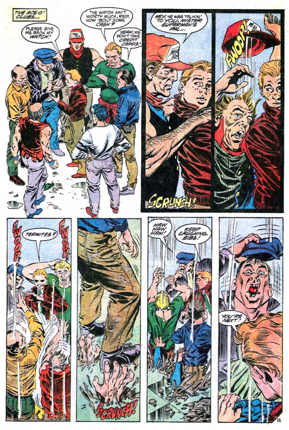 Read online Adventures of Superman (1987) comic -  Issue #449 - 15