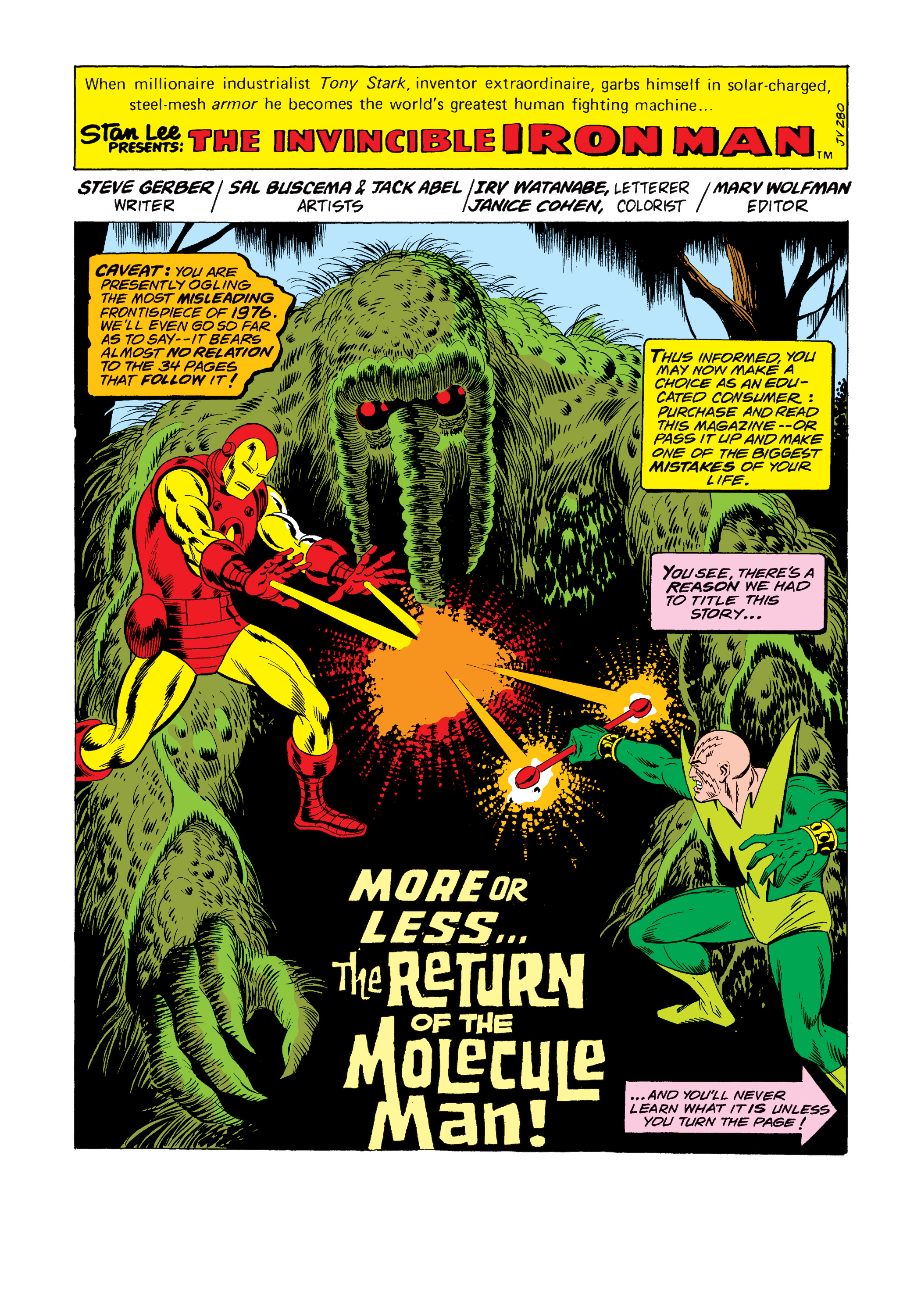Read online Marvel Masterworks: The Invincible Iron Man comic -  Issue # TPB 11 (Part 2) - 22