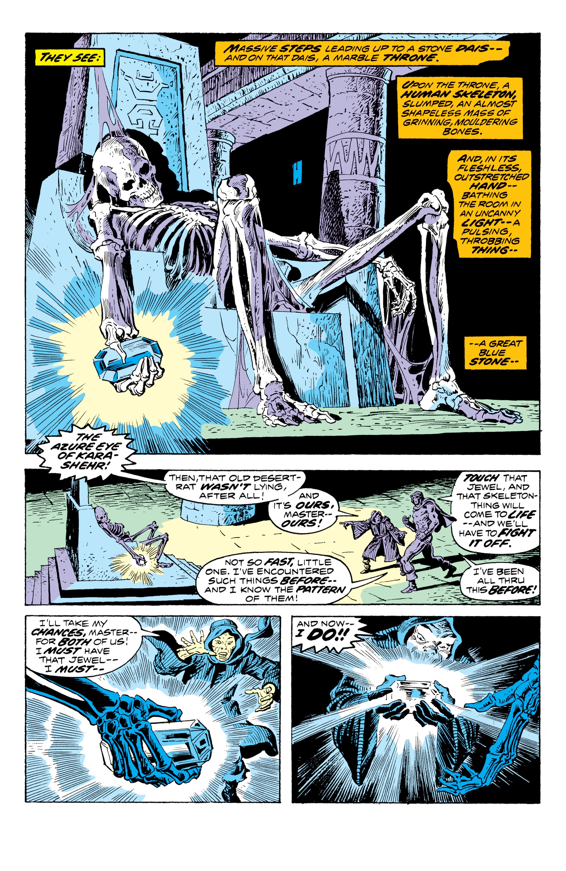 Read online Conan The Barbarian Epic Collection: The Original Marvel Years - The Curse Of The Golden Skull comic -  Issue # TPB (Part 2) - 77