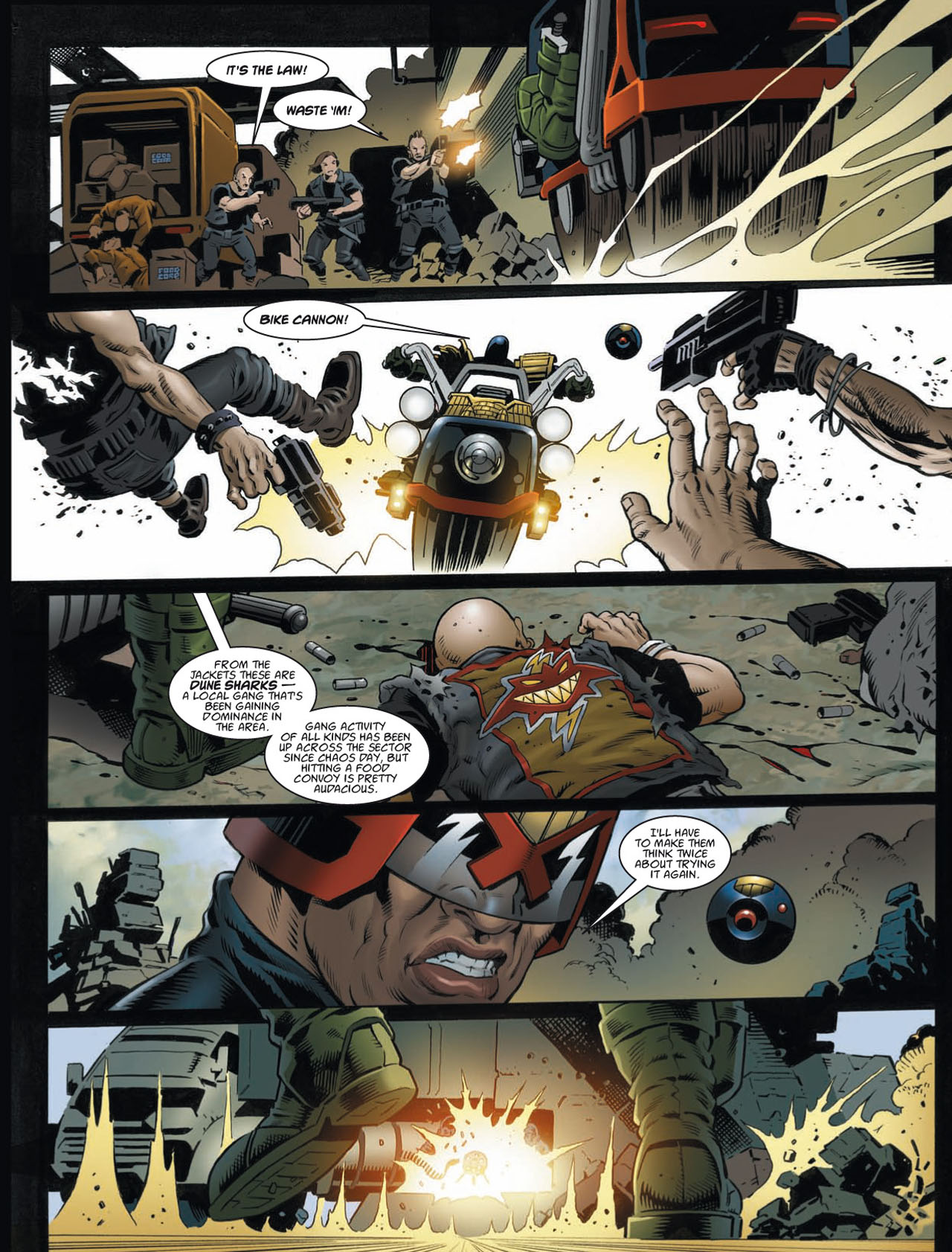 Read online Judge Dredd Megazine (Vol. 5) comic -  Issue #335 - 23