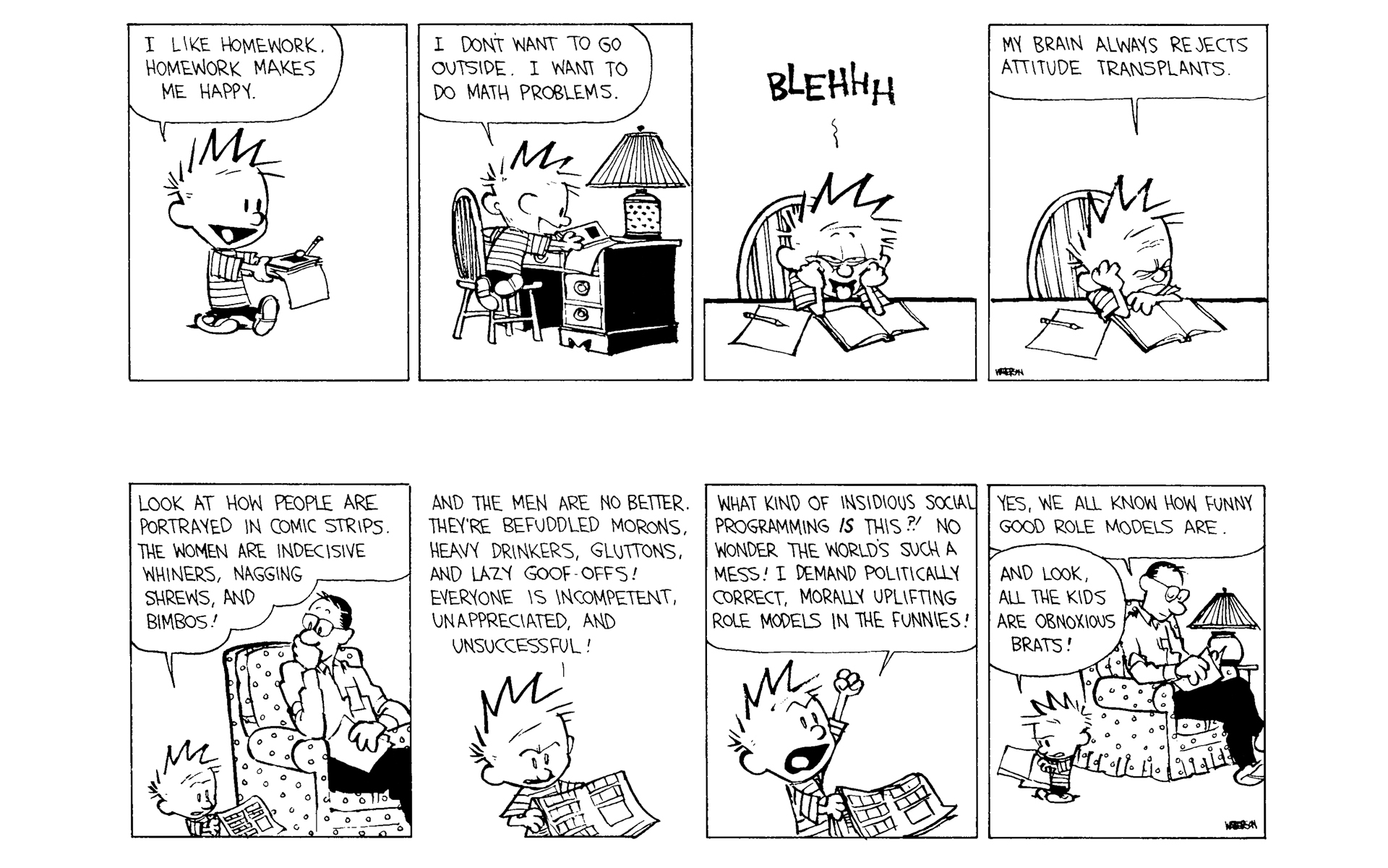 Read online Calvin and Hobbes comic -  Issue #10 - 156