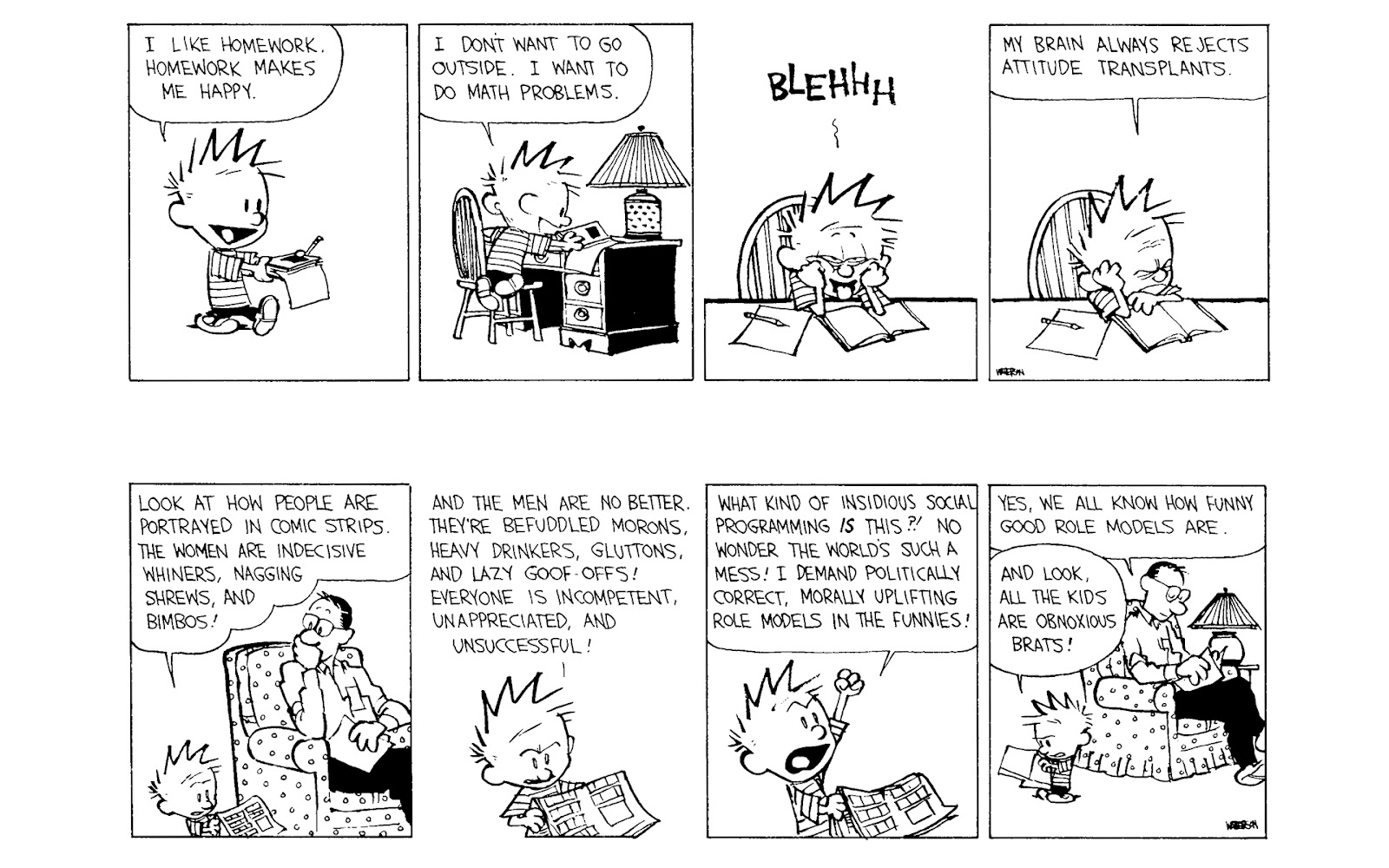 Calvin and Hobbes issue 10 - Page 156