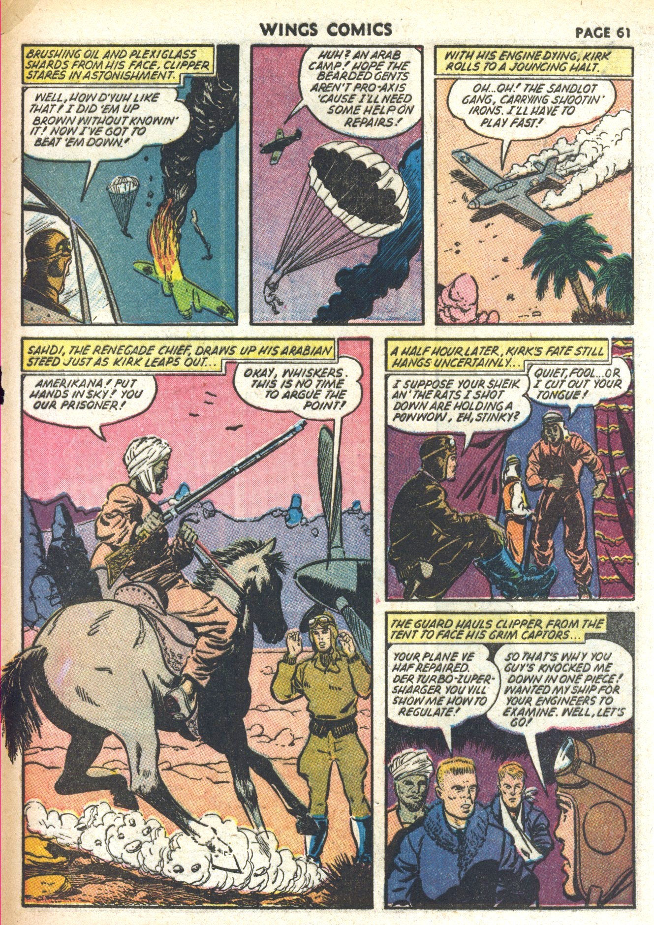 Read online Wings Comics comic -  Issue #30 - 63