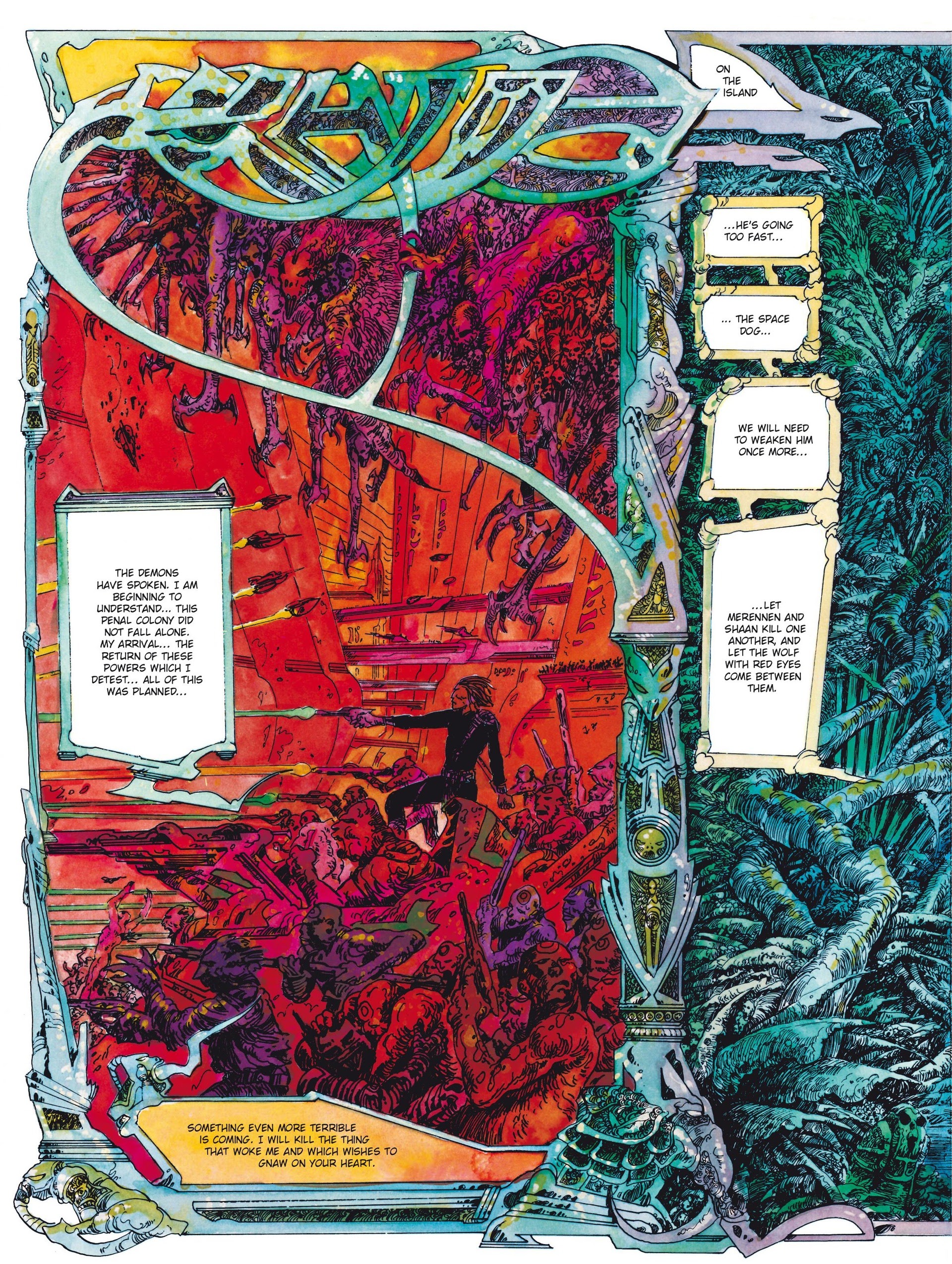 Read online Lone Sloane: Gail comic -  Issue # Full - 39