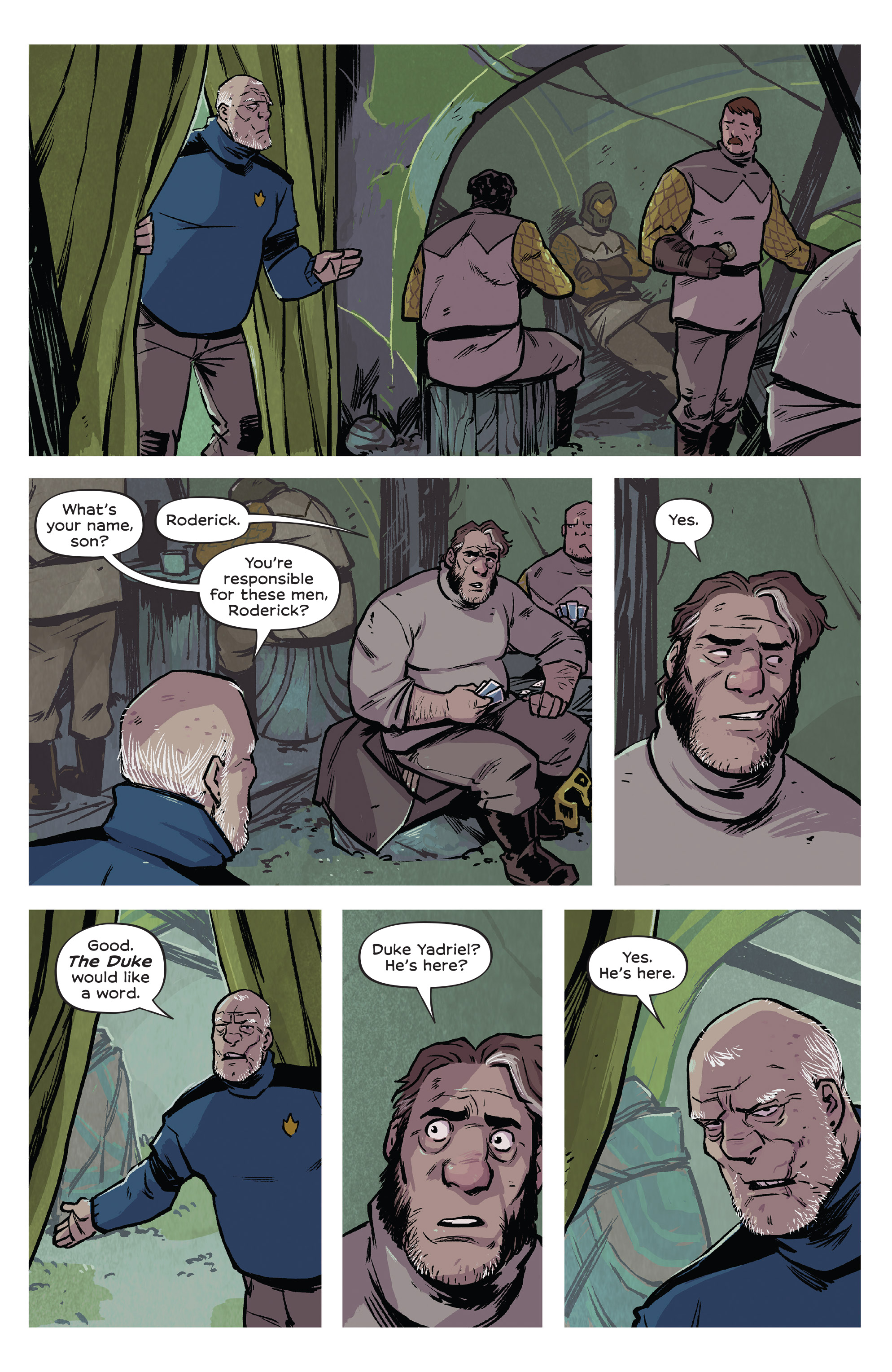 Read online Wynd: The Throne In The Sky comic -  Issue #3 - 4